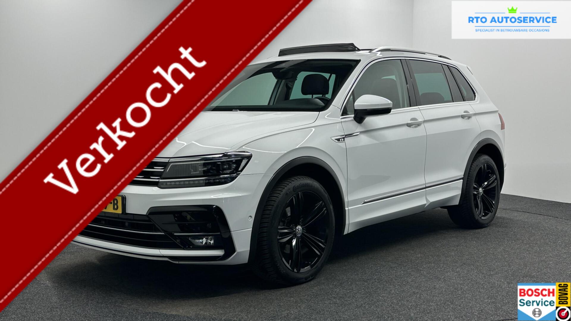 Volkswagen Tiguan 1.4 TSI 4Motion Highline Business R PANO CAMERA NAVI CRUISE CARPLAY. 2018 - voorkant