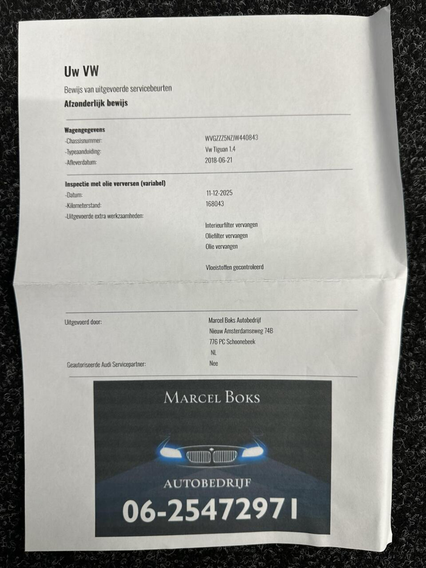 Foto van Volkswagen Tiguan