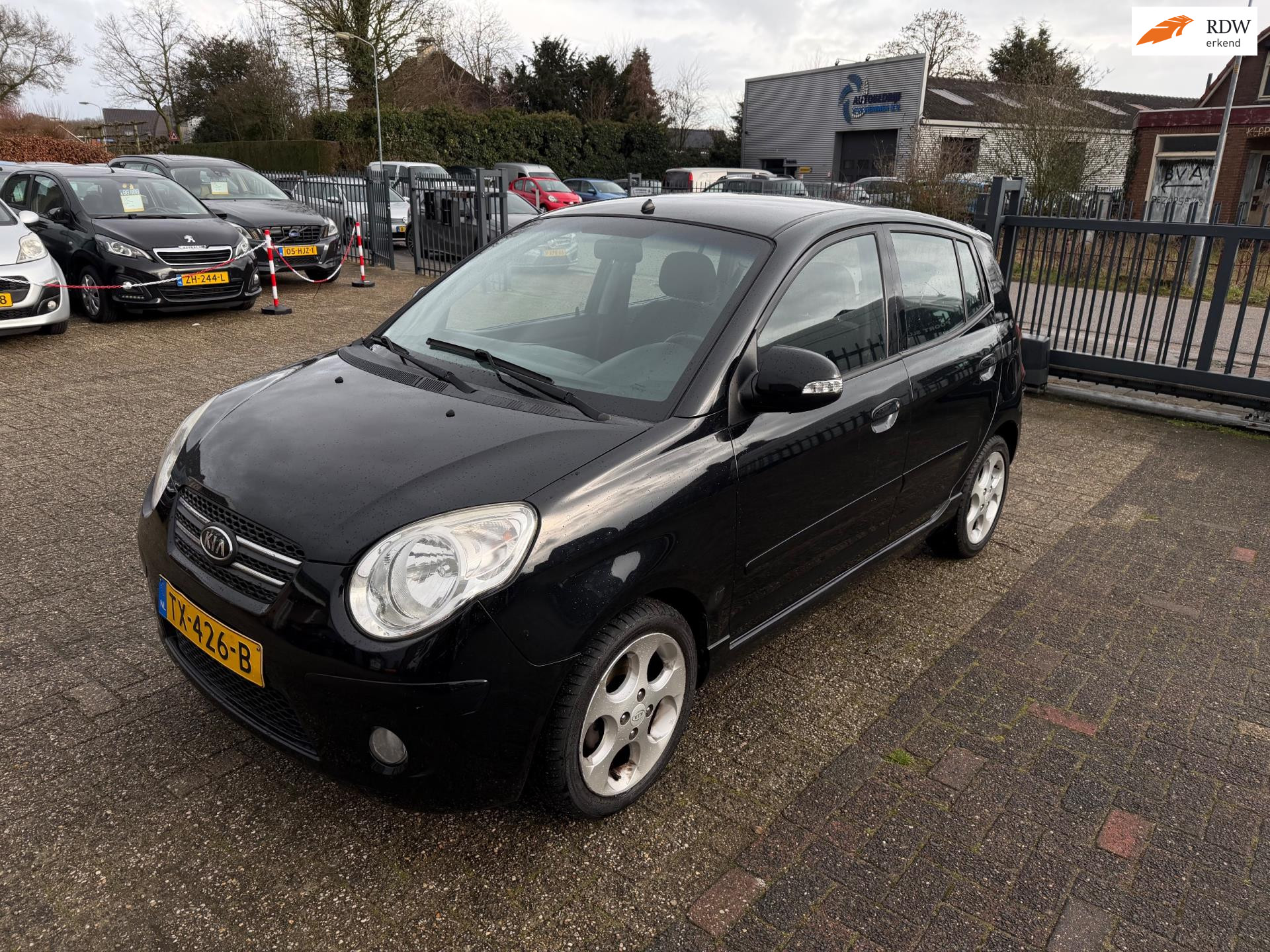 Kia Picanto 1.1 | Airco | NWE Distributieriem | NWE APK | E-Ramen 2009 - voorkant