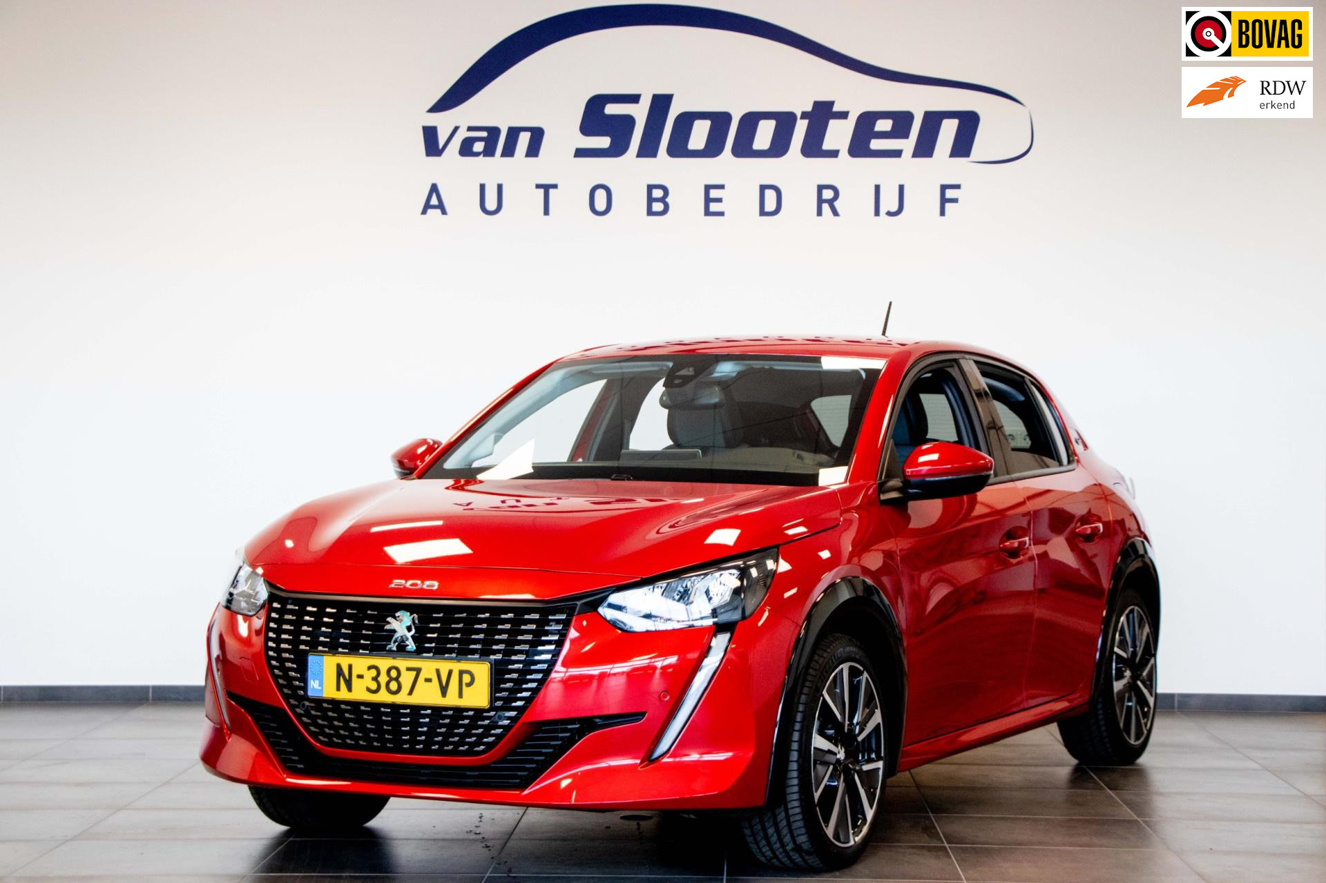 Peugeot 208 EV Active 50 kWh| Volledig Elektrisch|Navi| Cruise | Zeer mooie kleur en Uitvoering 2020 - voorkant
