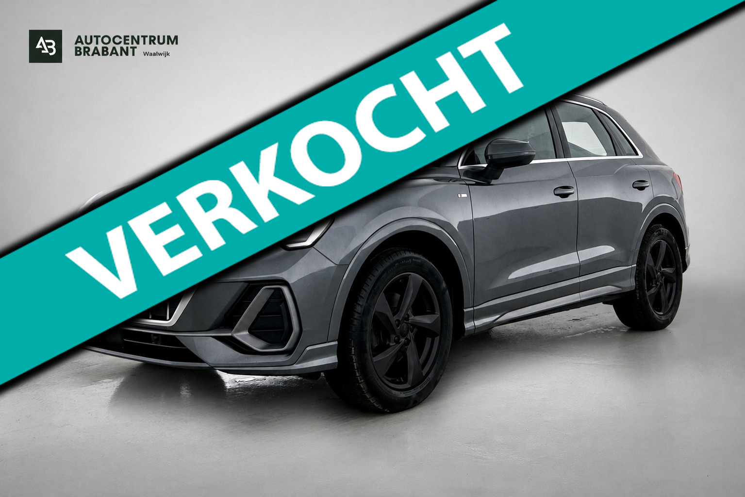 Audi Q3 35 TFSI S edition (Dealer OnderH, Navi, Carplay, StoelV, Leder, Lane Assist, Addapt Cruise, Etc) 2020 - voorkant