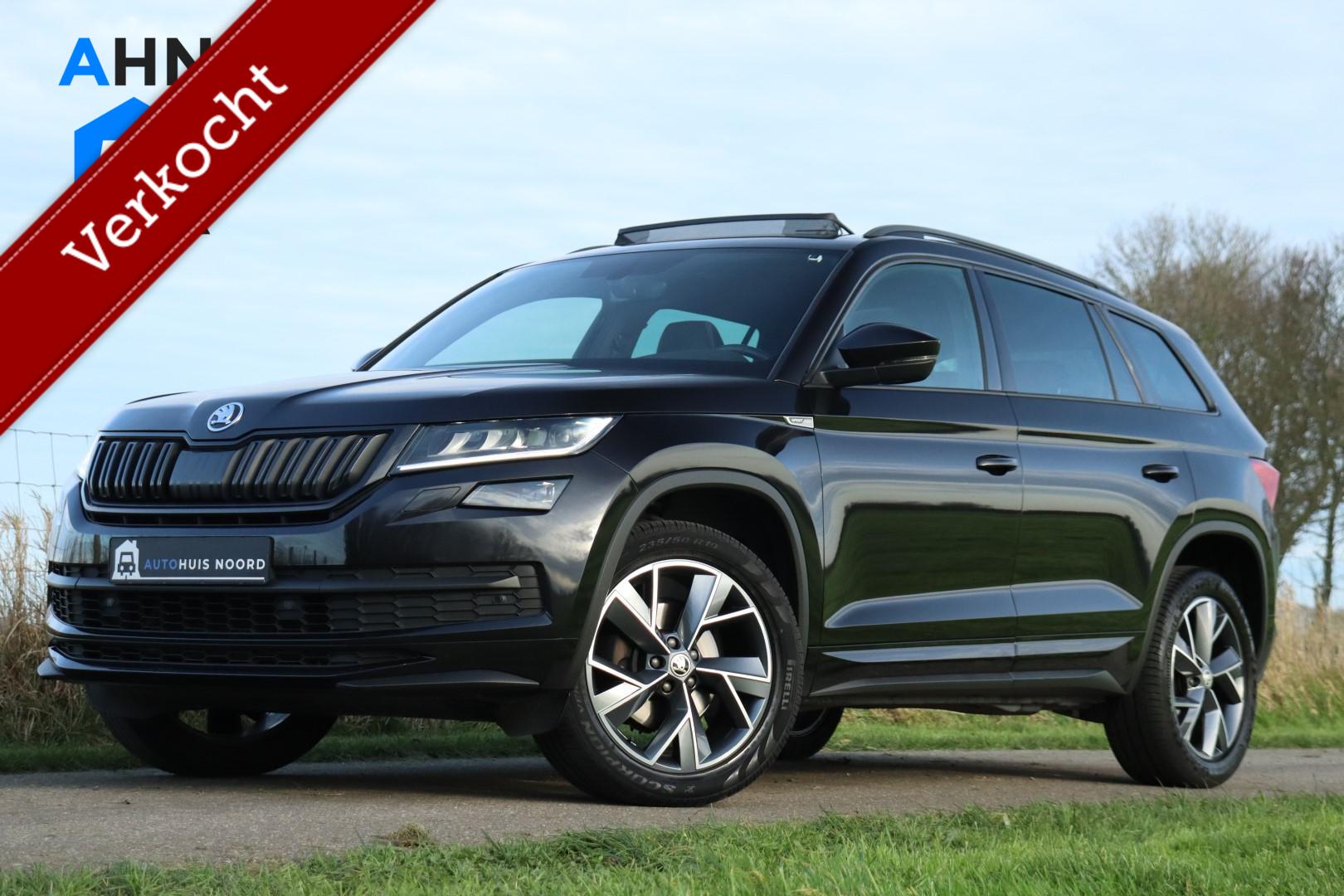Skoda Kodiaq 1.5 TSI / 150PK / DSG / Sportline / 7 persoons / Camera / NAVI / Pano / LED / 20" 2020 - voorkant