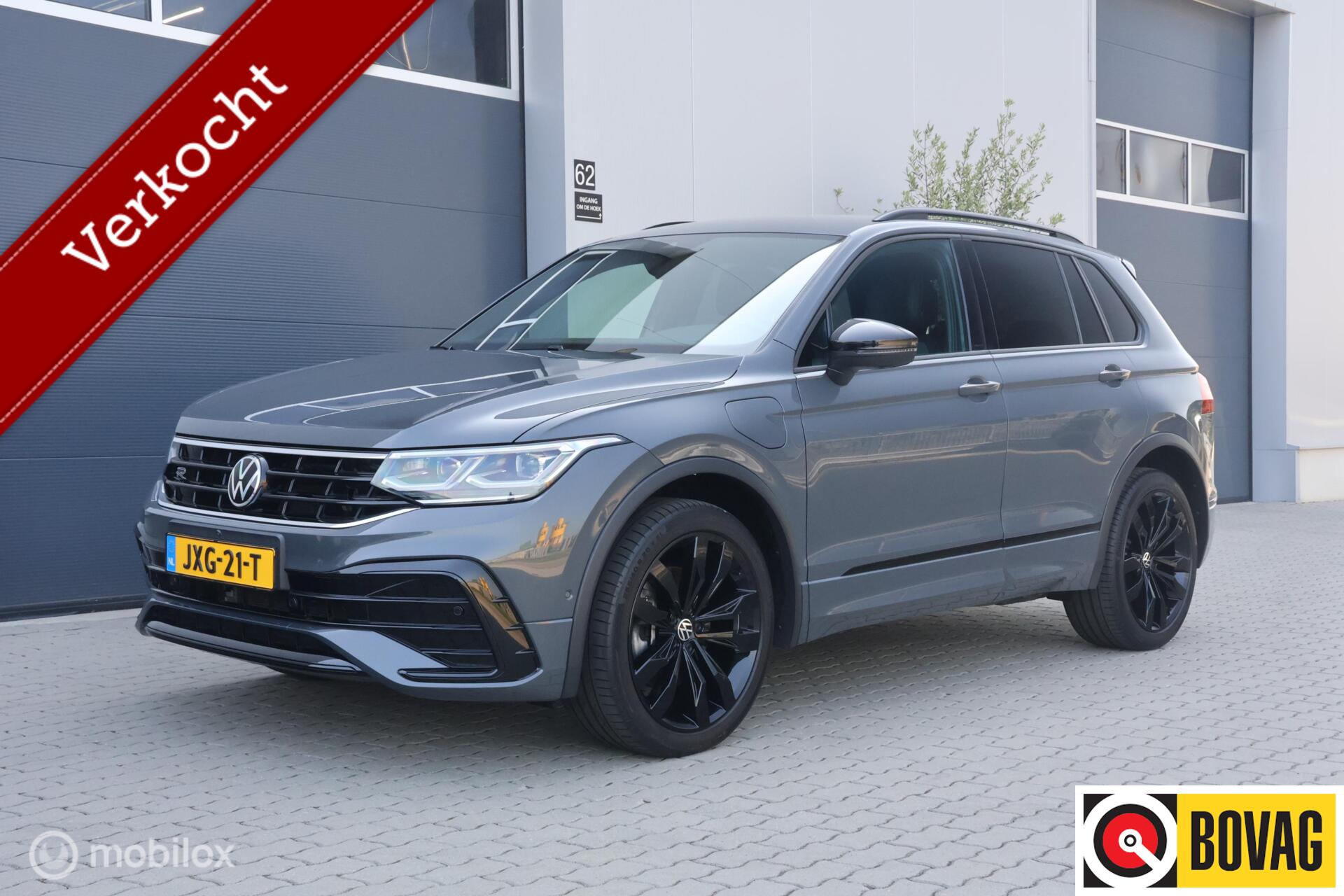 Volkswagen Tiguan 1.4 TSI eHybrid I R-Line I 360 Camera I Black style 2022 - voorkant
