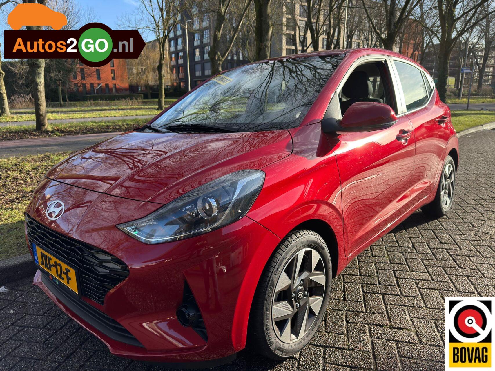 Hyundai I10 1.2i Automaat I Navi I AppleCarplay Android-Auto I Parkeersensoren I lane dept. I rijklaar I 2024 - voorkant