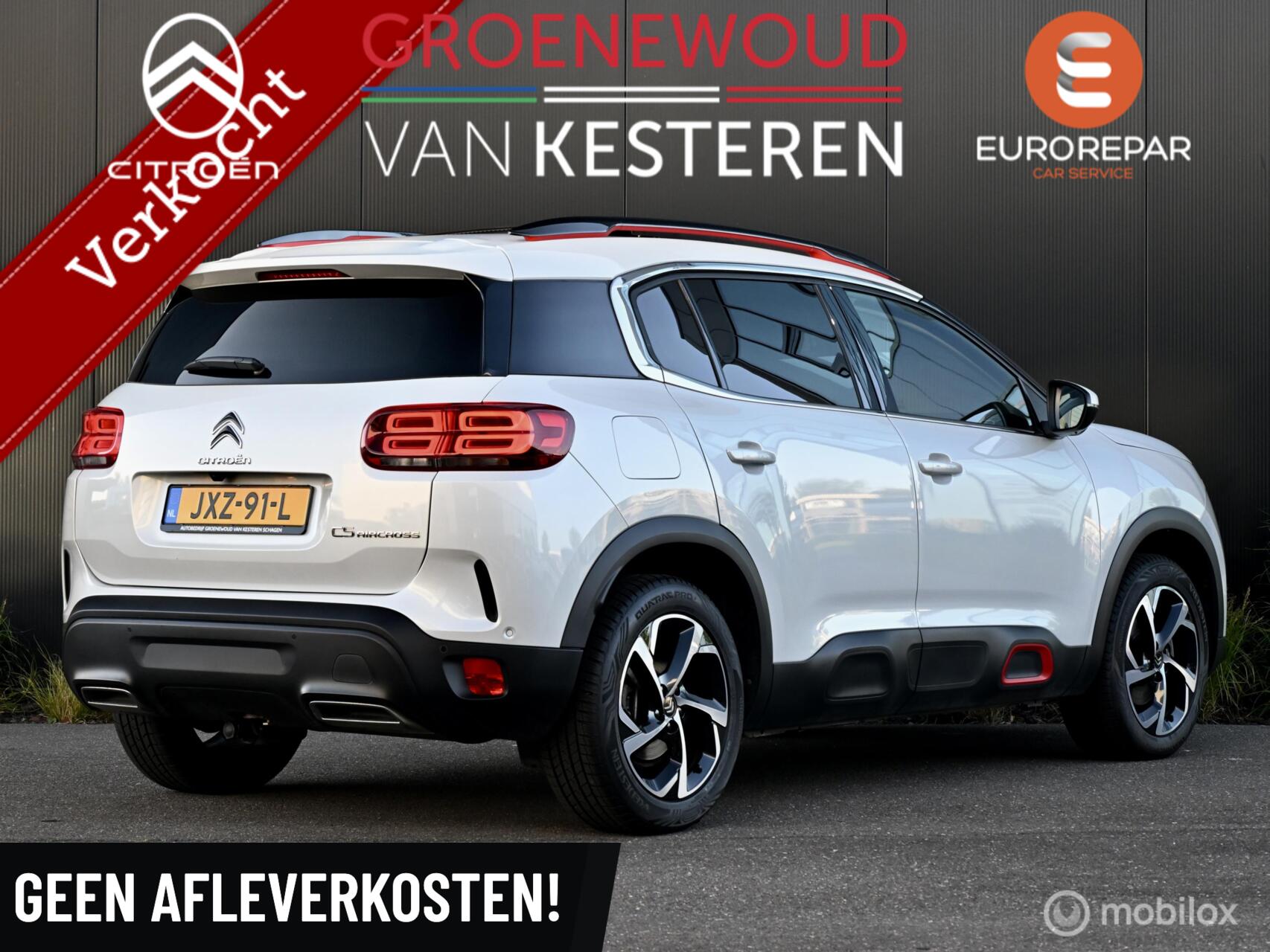 Citroen C5 Aircross 180pk Shine I 1500kg I Pano I Automaat I 2019 - voorkant