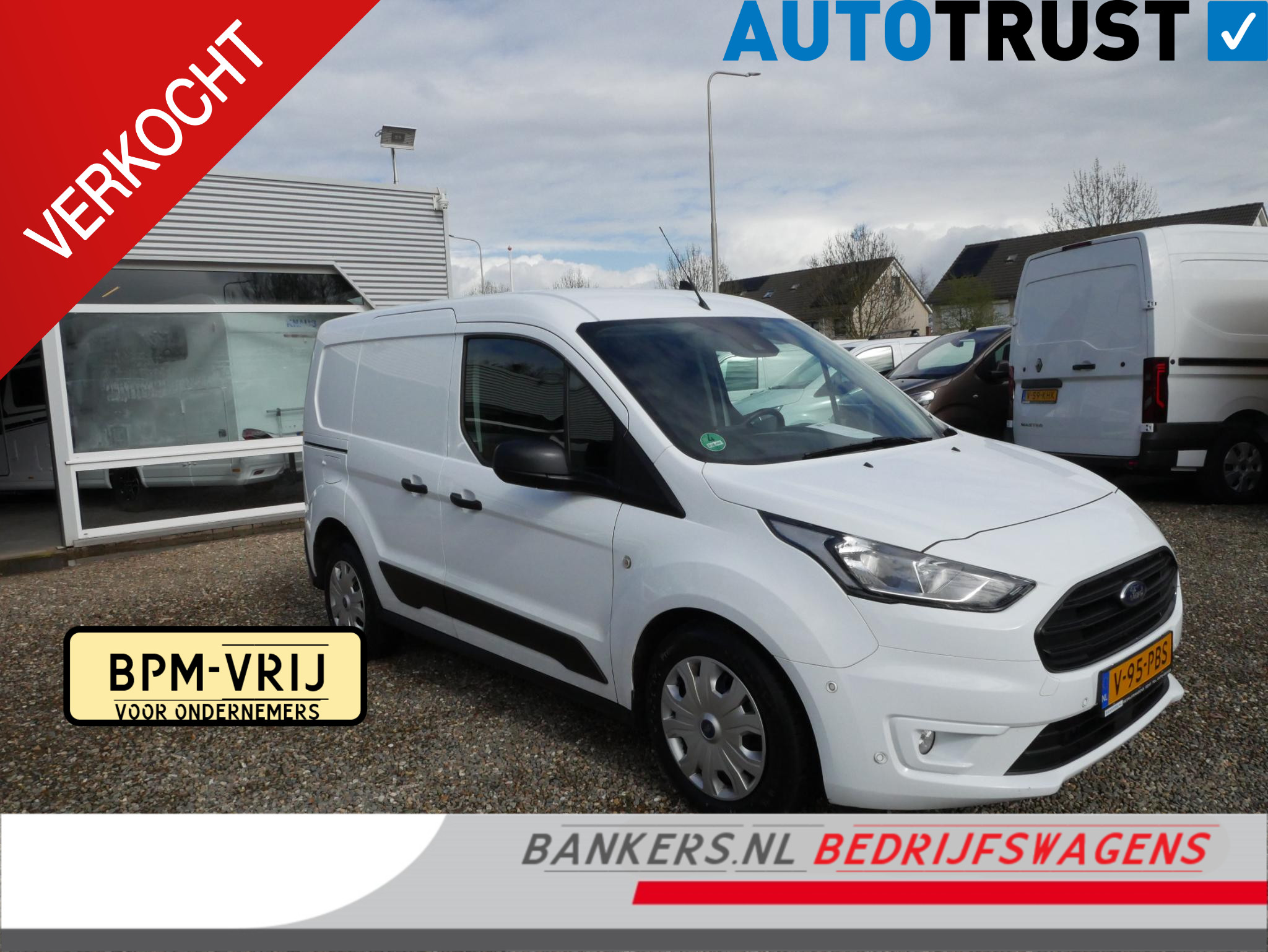 Ford Transit Connect 1.5 EcoBlue 100PK, L1, Airco 2023 - voorkant