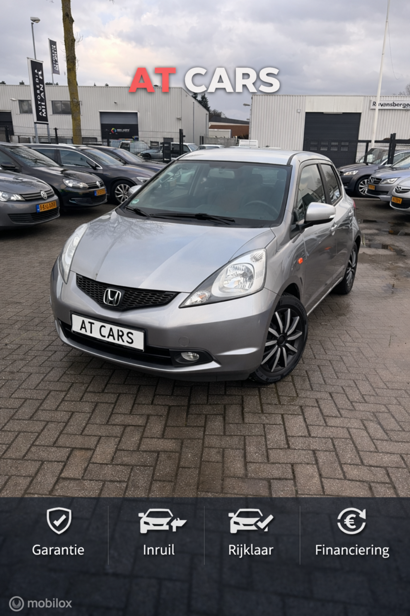Honda Jazz 1.2 Style Mode/ nette auto / New apk 2010 - voorkant