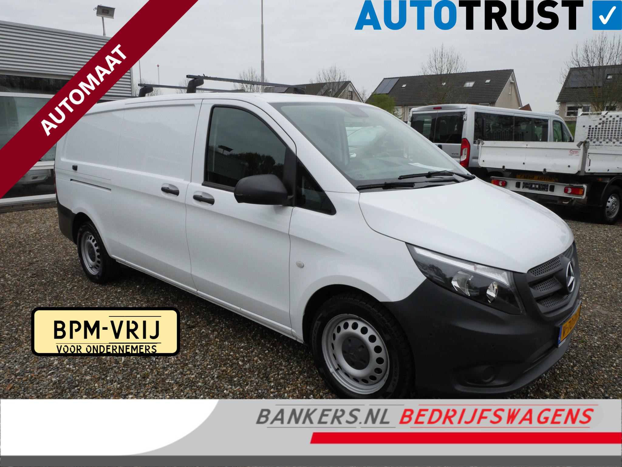 Mercedes-Benz Vito 119 CDI 190PK, L3, Airco, Automaat 2021 - voorkant