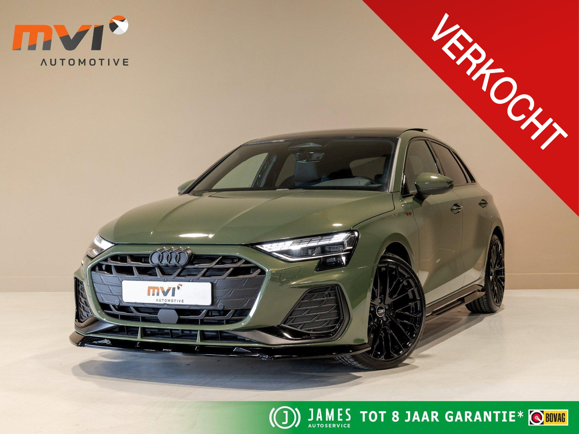 Audi A3 Sportback 35 TFSI 2x S-Line edition / 150pk / Maxton / Panorama dak / Sonos / Achteruitrij camera / 2025 - voorkant