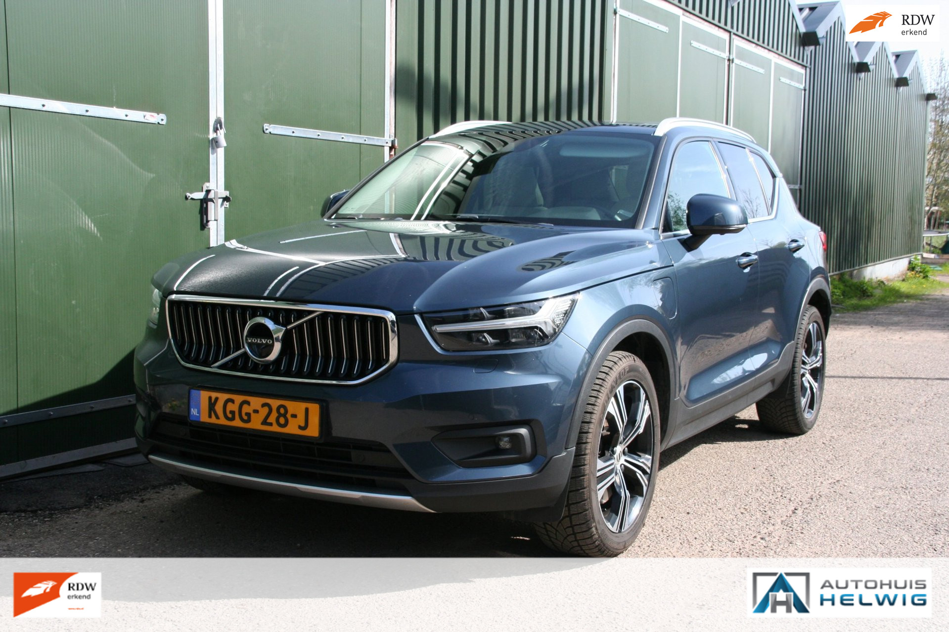 Volvo XC40 1.5 T4 Recharge Inscription Expression, LEER, SPORT, PANORAMADAK, TREKHAAK, 360 CAMERA, NAVI, HARMAN KARDON 2021 - voorkant