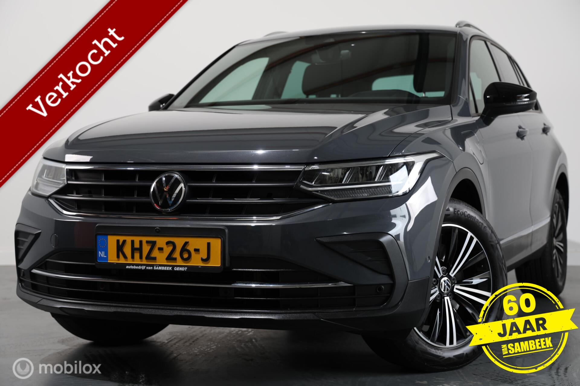 Volkswagen Tiguan 1.4 TSI eHybrid - Carplay - Camera - Stoel/stuurverwarming - Zomer en Winterset 2022 - voorkant