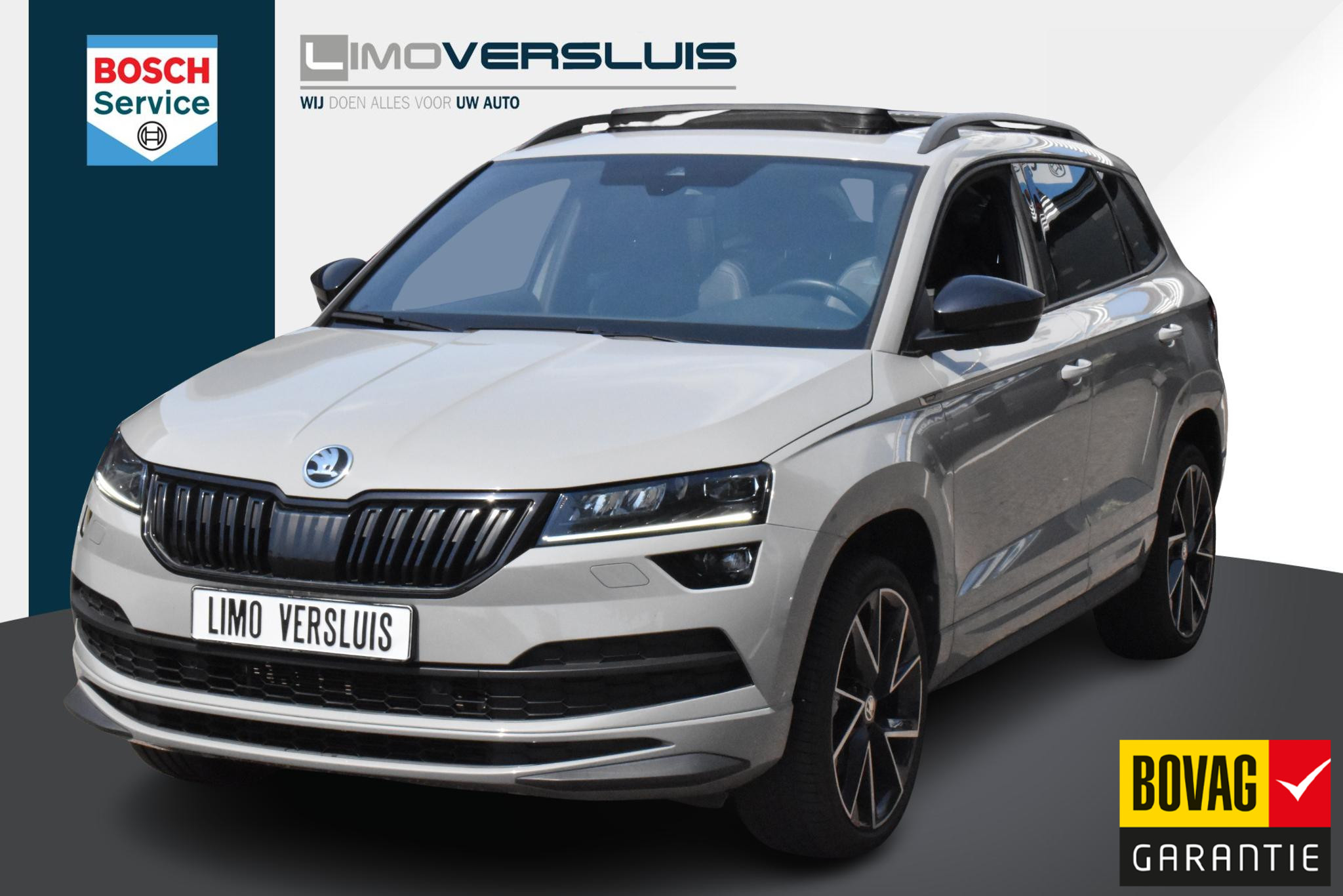 Skoda Karoq 1.5 TSI ACT Sportline Business 2021 - voorkant