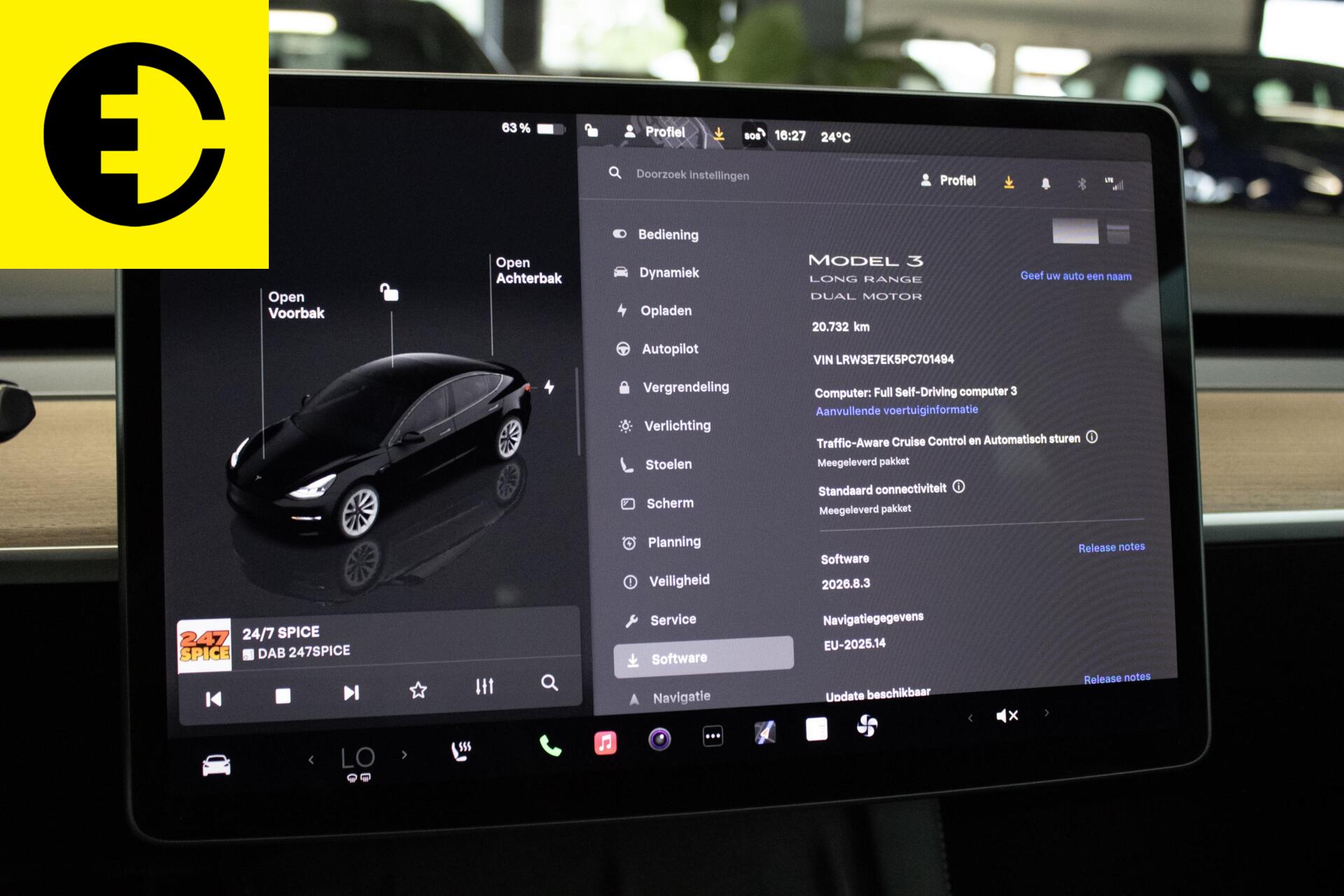 Foto van Tesla Model 3