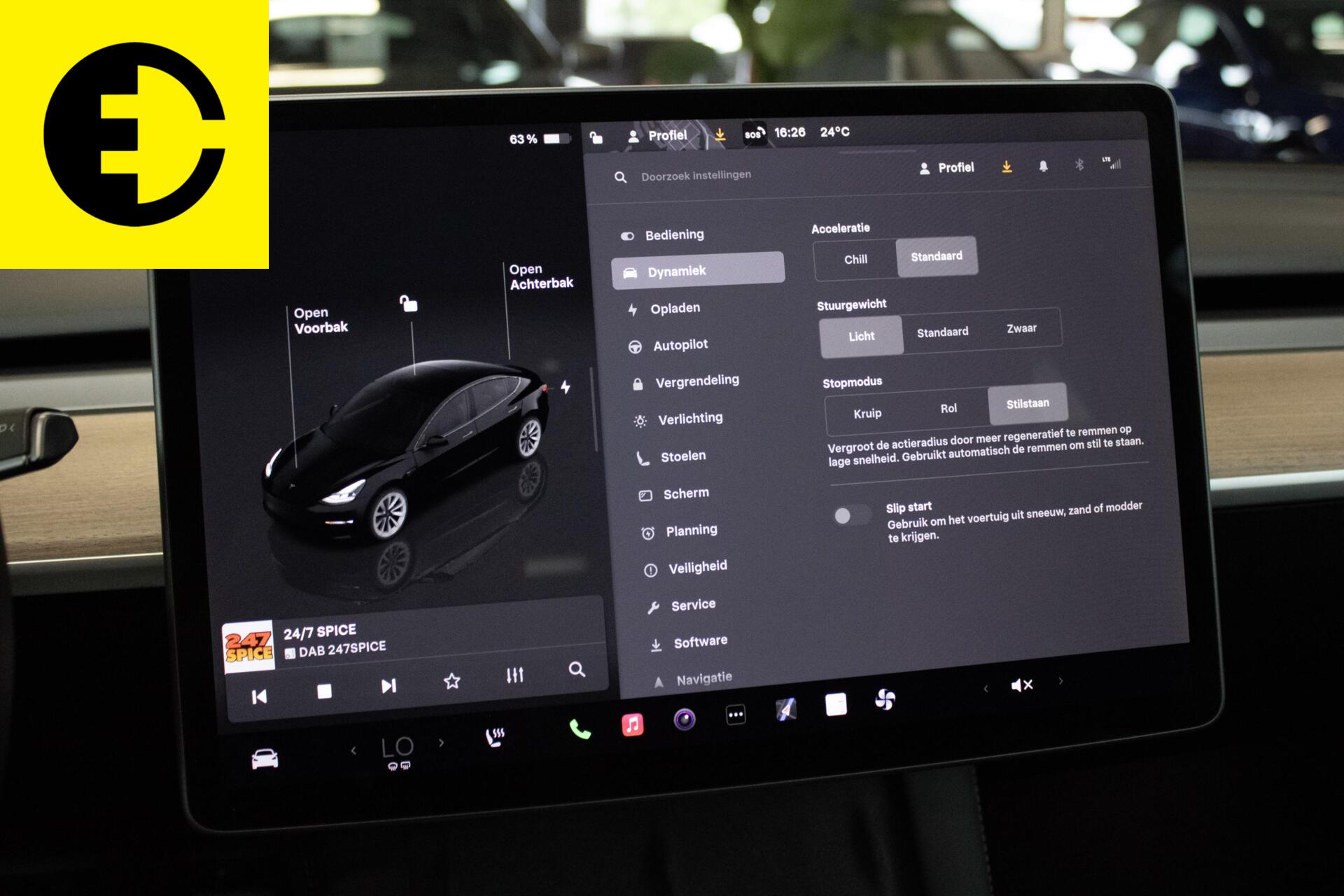 Foto van Tesla Model 3