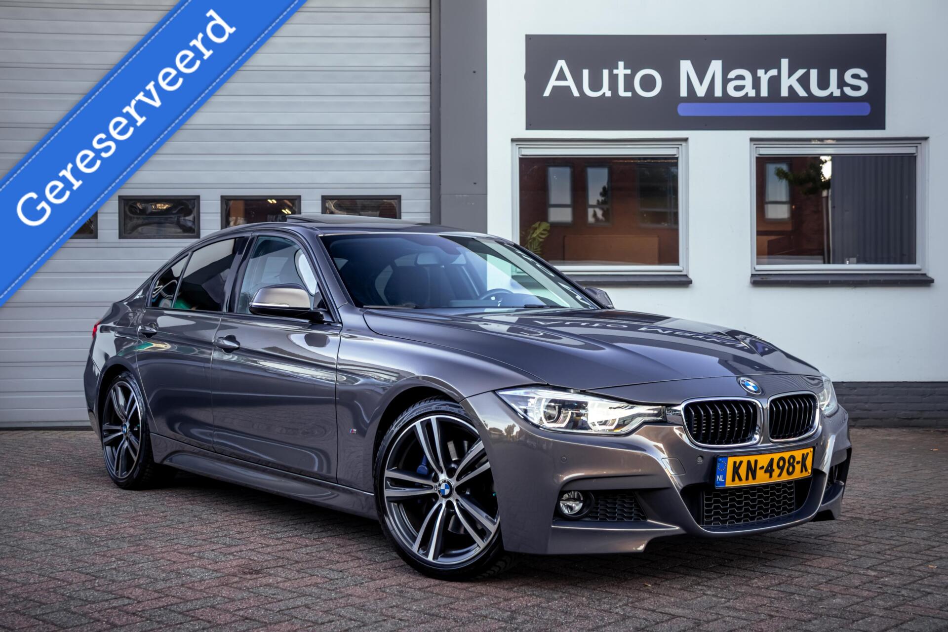 BMW 330e Iperformance 330e 3X M-Sport|Quarz|Pano|M-Performance remmen|Flippers 2016 - voorkant