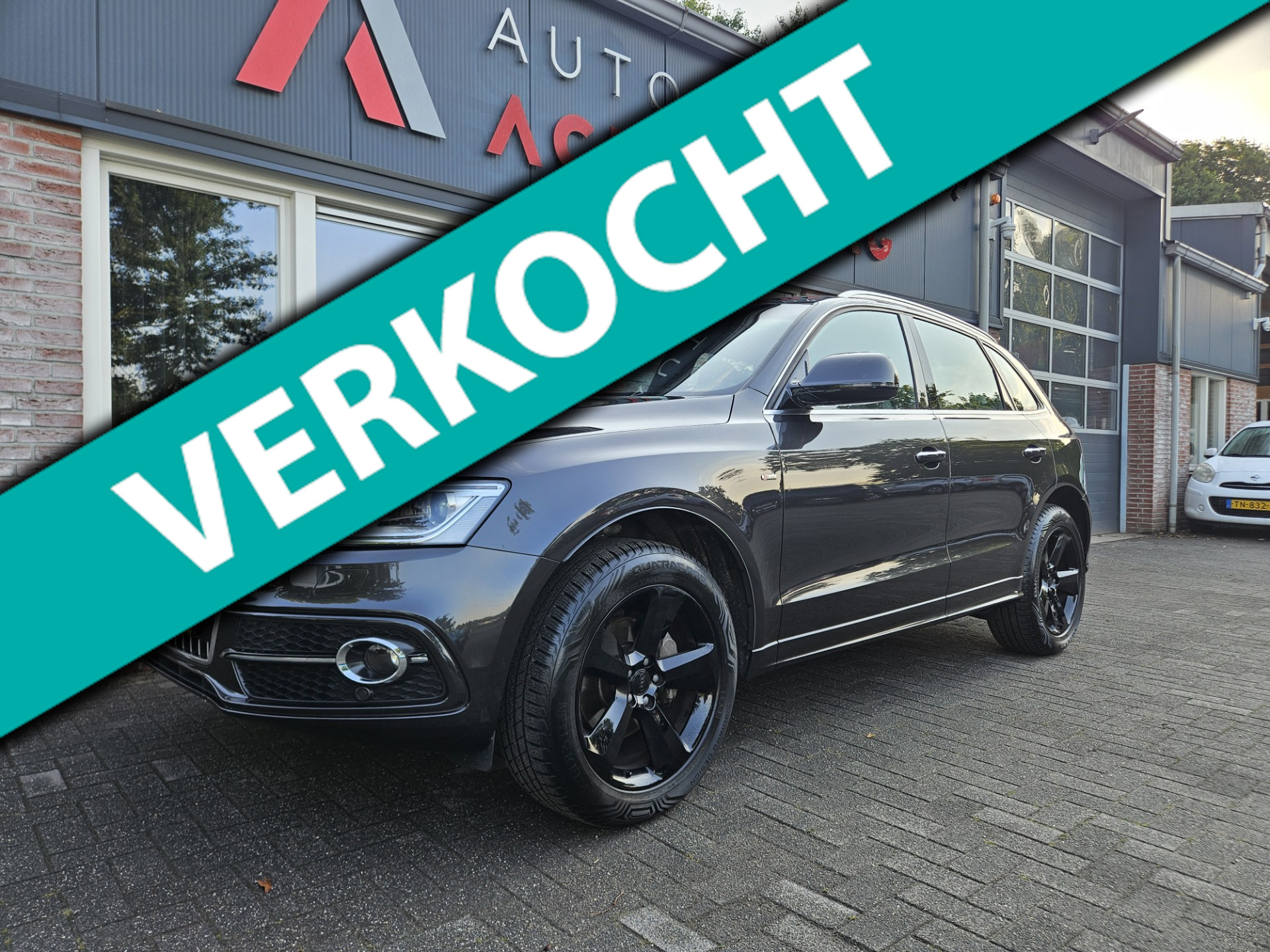 Audi Q5 2.0 TFSI quattro Adrenalin Sport s-Line! Panorama/Schuifdak! Xenon! NAP! Mooie/Nette Auto! 2017 - voorkant