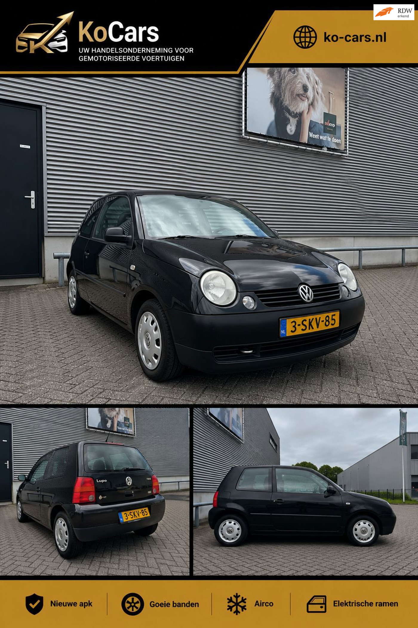 Volkswagen Lupo 1.4 Comfortline 2002 - voorkant