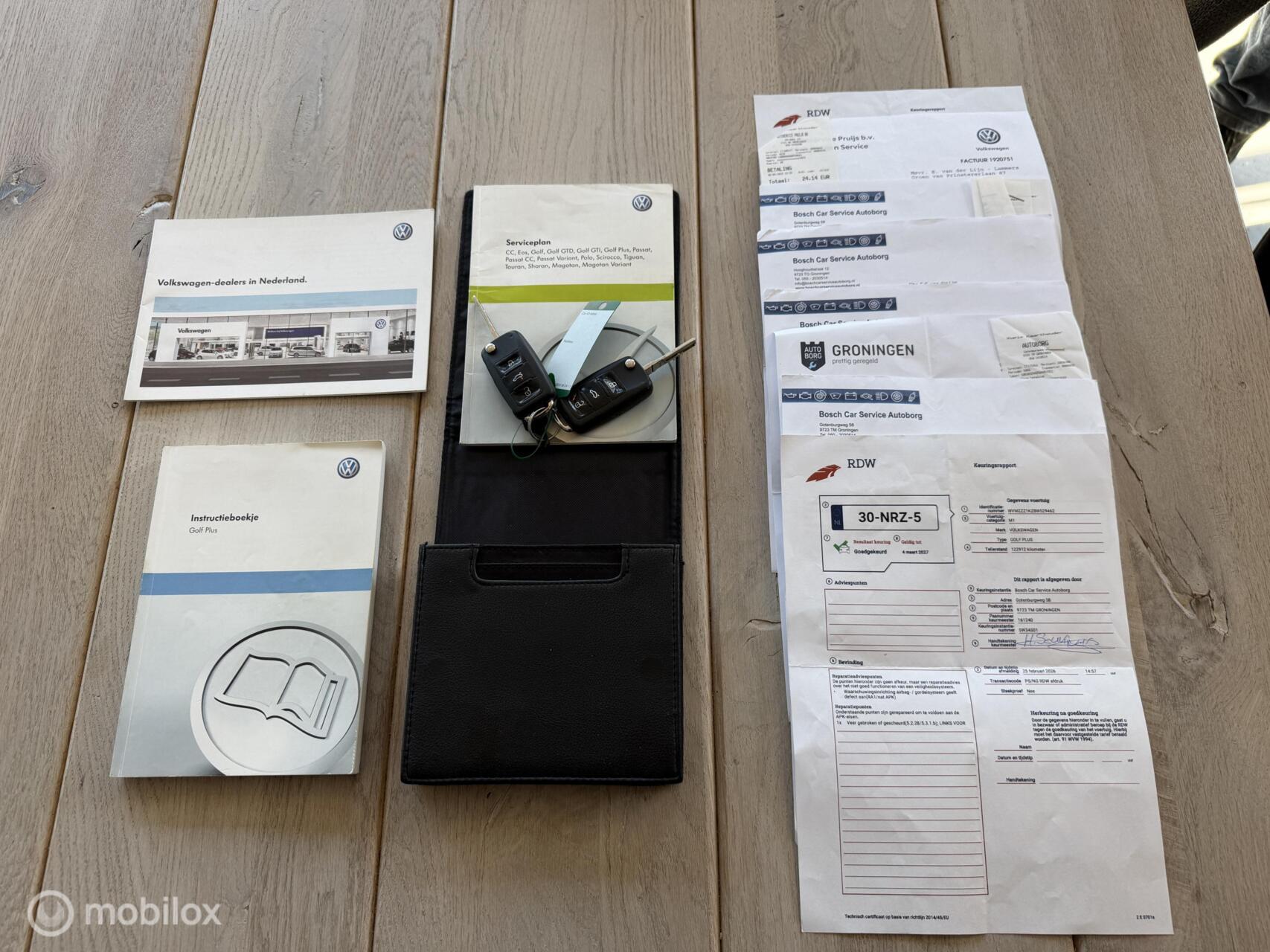 Foto van Volkswagen Golf Plus