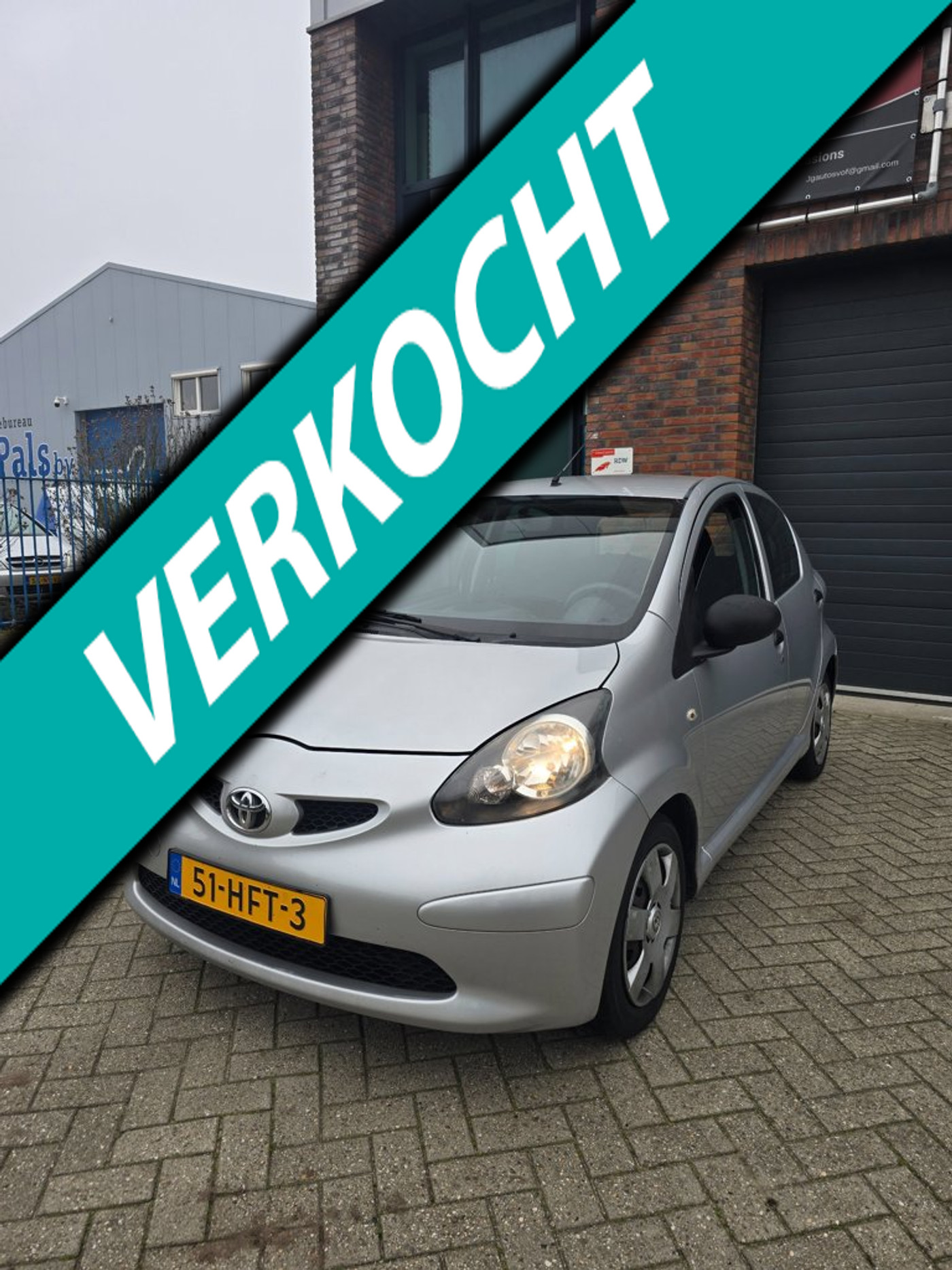 Toyota Toyota Aygo Nwe apk en remschijven en blokken.airco. 2008 - voorkant