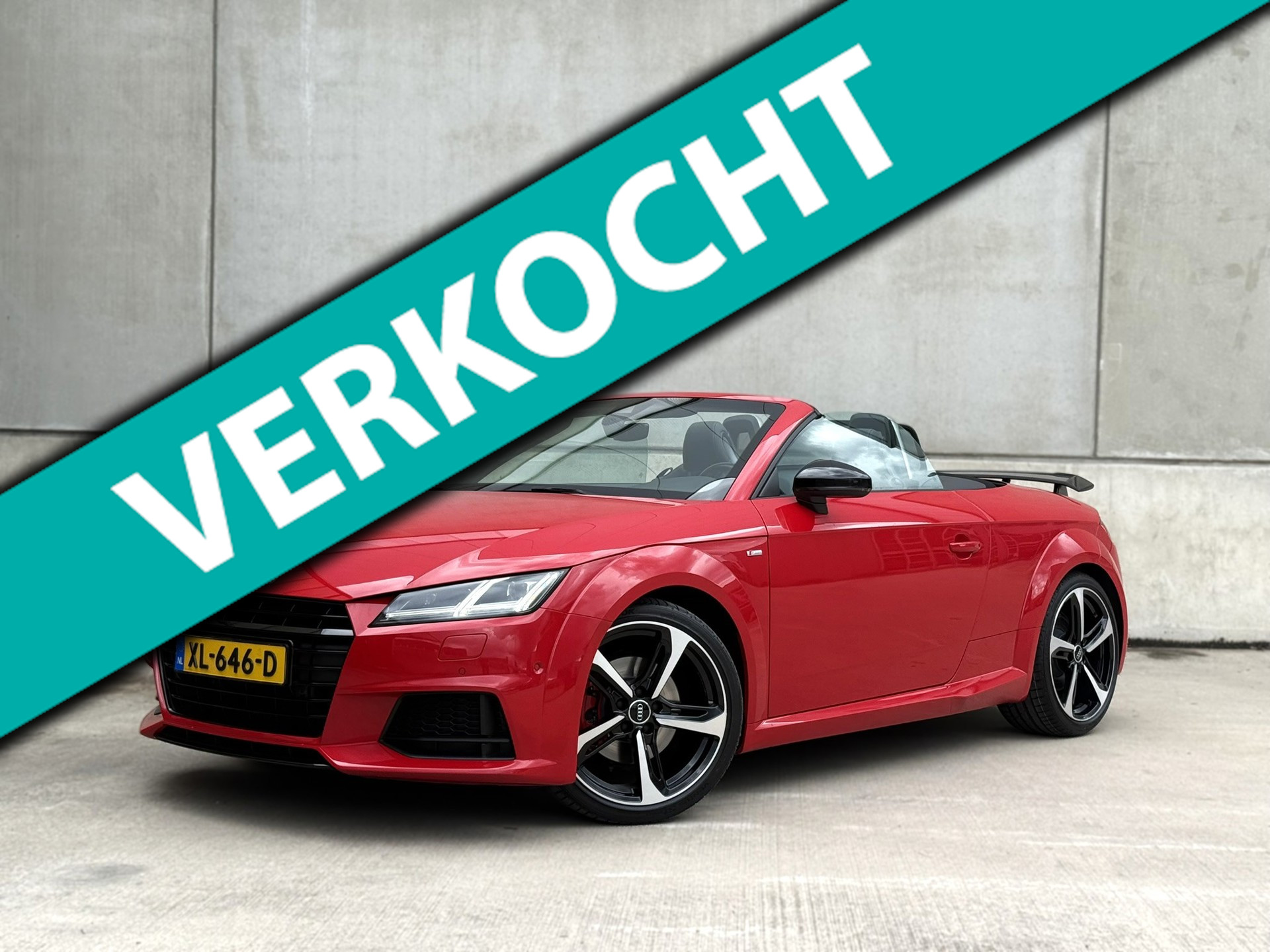 Audi TT Roadster 2.0 TFSI Quattro Competition ,Carplay, MATRIX, VOL, DEALER 2018 - voorkant