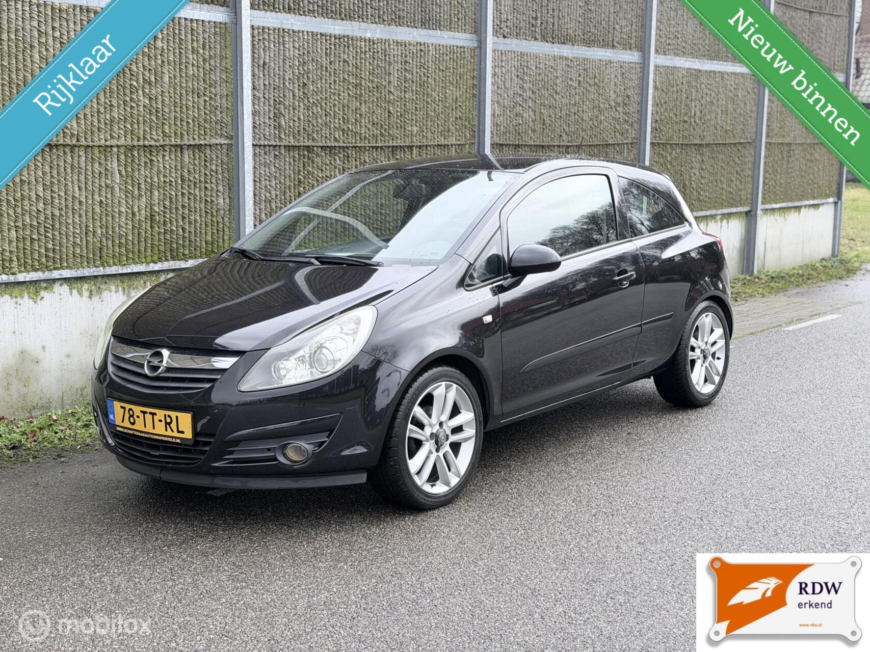 Opel Corsa 1.4-16V Sport NAP/AIRCO/LM VELGEN/RUIME APK 2007 - voorkant