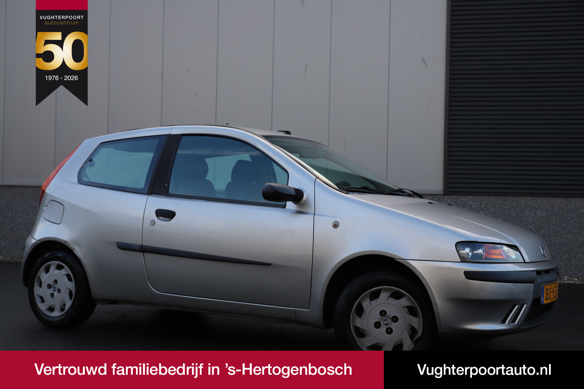 Fiat Fiat Punto 1.2 Go! 3drs *Zuinig & €24 per mnd*/APK 03-2027 2002 - voorkant
