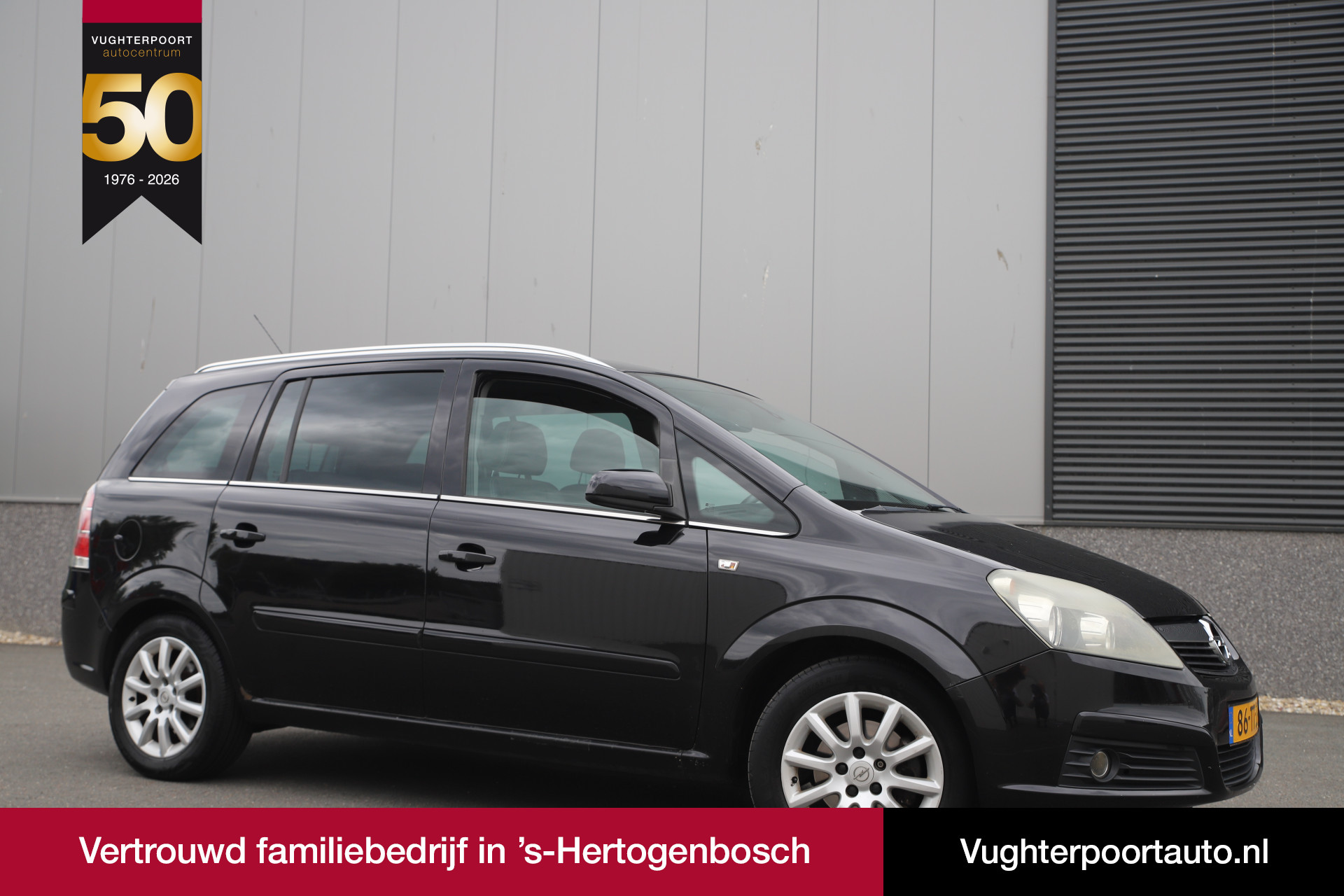 Opel Zafira 1.6 105pk Executive/7-persoons/Airco/Cruise/Trekhaak/Nw.APK 2007 - voorkant