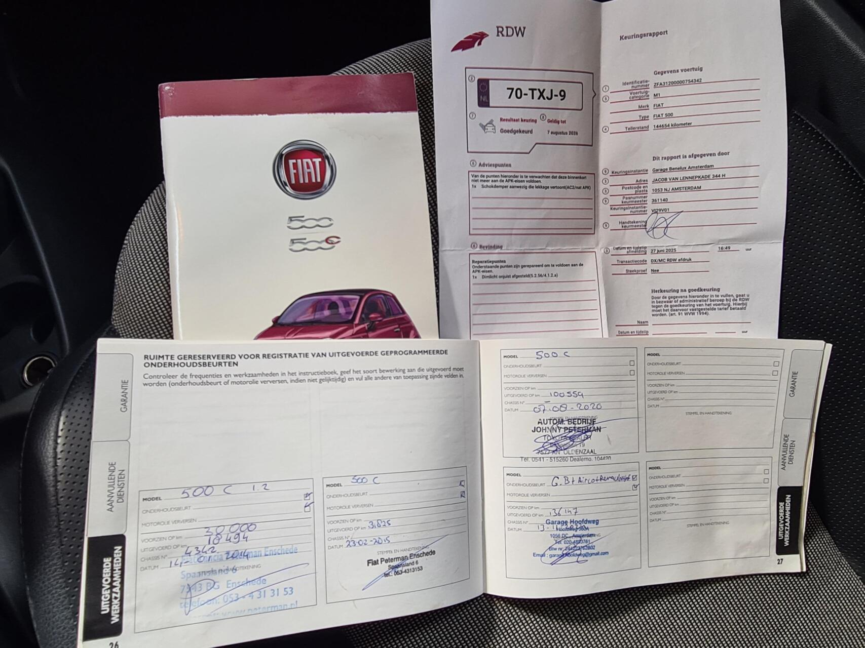 Foto van Fiat 500 C