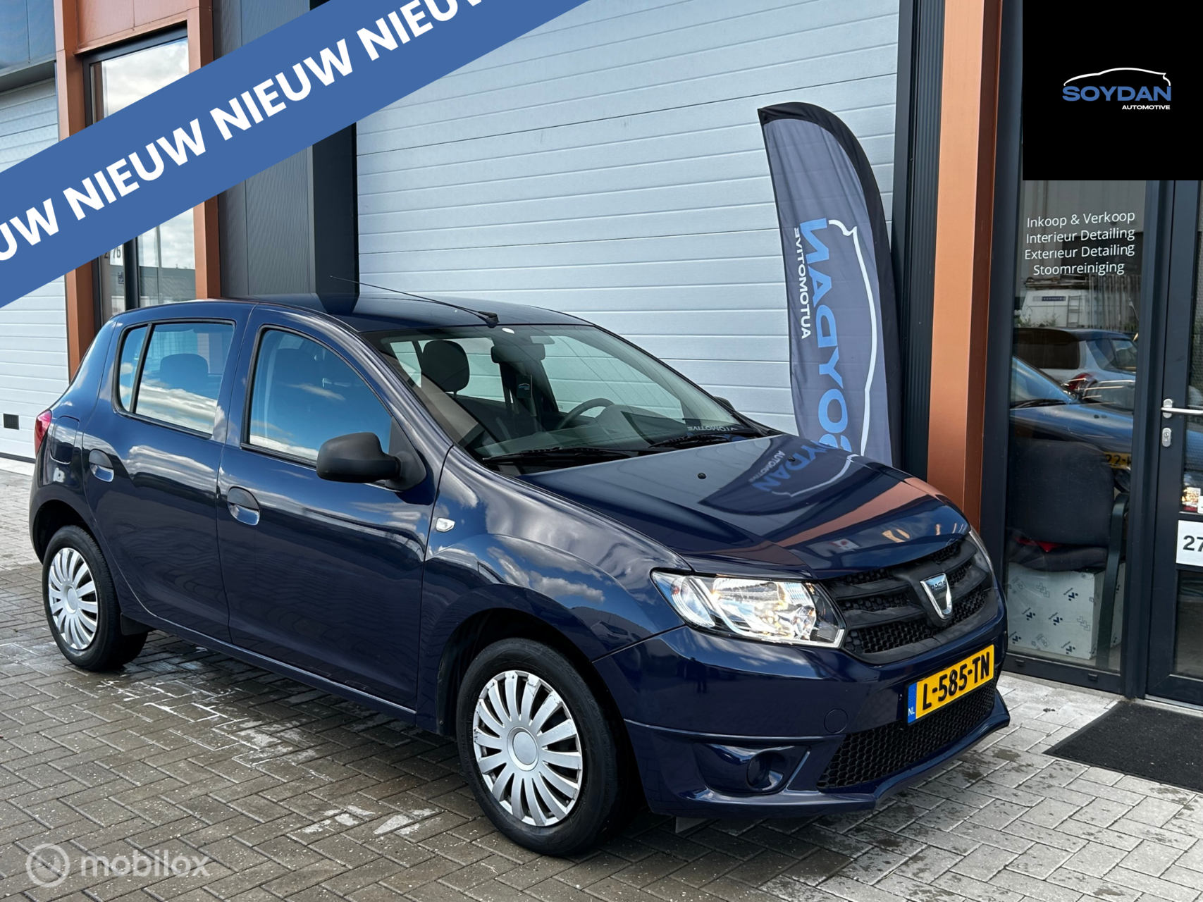 Dacia Sandero 1.2 16V | NW APK | 5 DRS | GOED ONDEROHUDEN | 2014 - voorkant