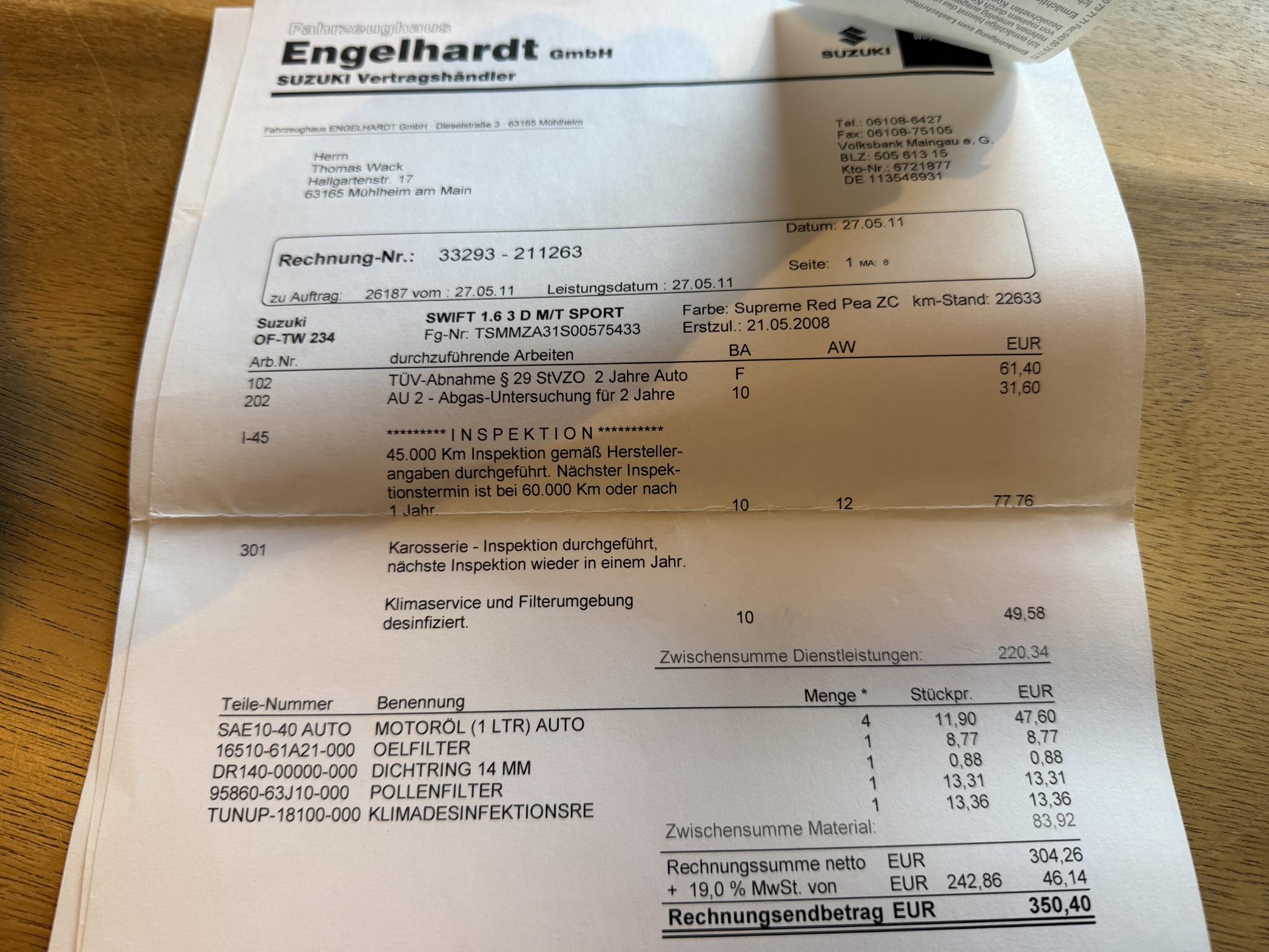 Foto van Suzuki Swift