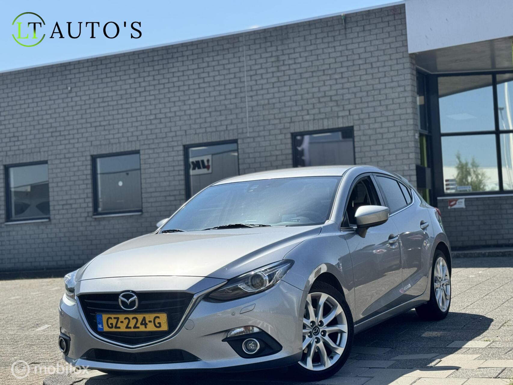Mazda Mazda3 2.0 GT-M|Head-up Xenon LED Keyless Bose 2015 - voorkant