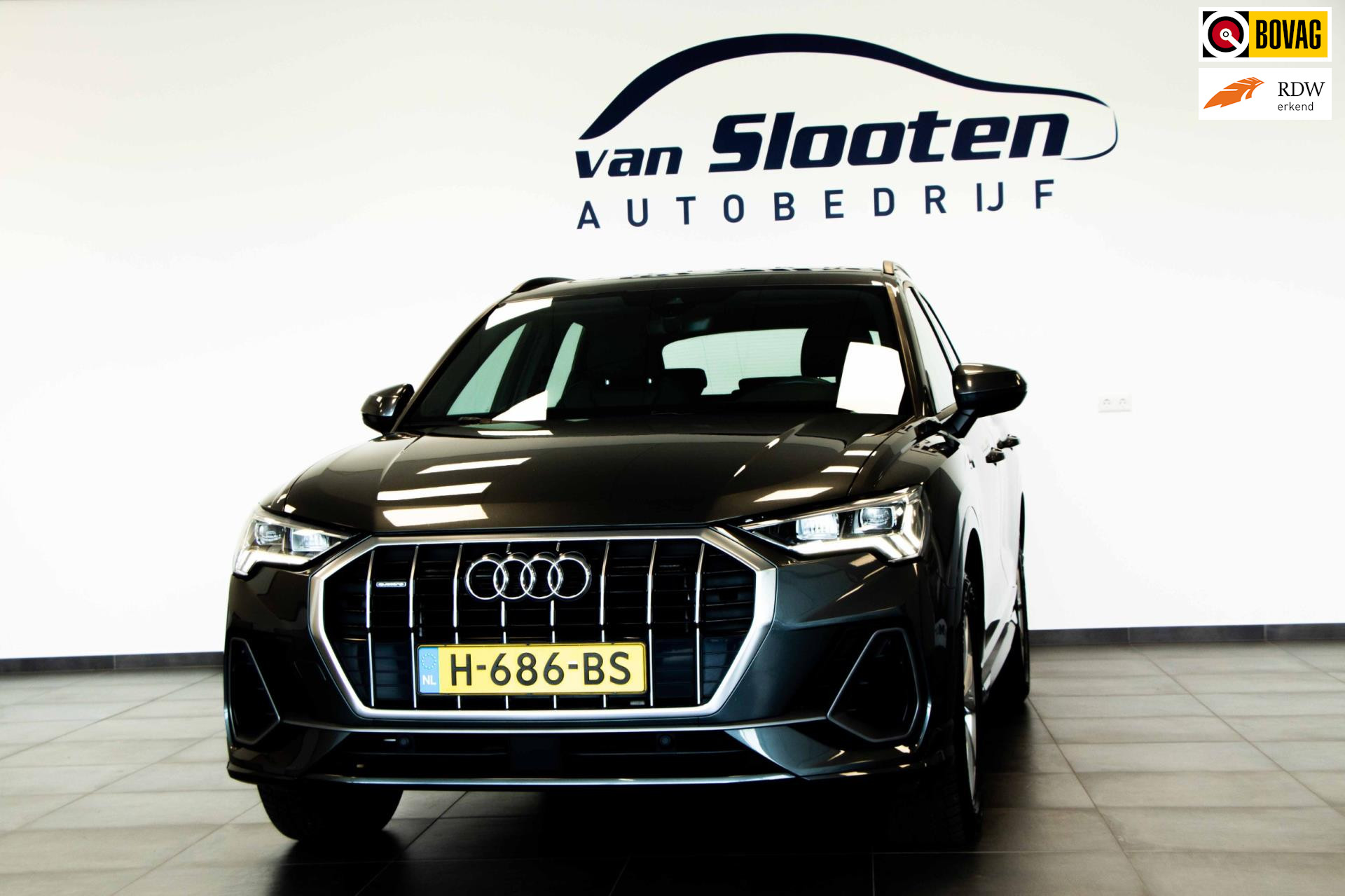 Audi Q3 40 TFSI quattro S Line | 190 PK| Navigatie| Pano Dak| Cruise| Apple Carpl/ Android Auto 2020 - voorkant