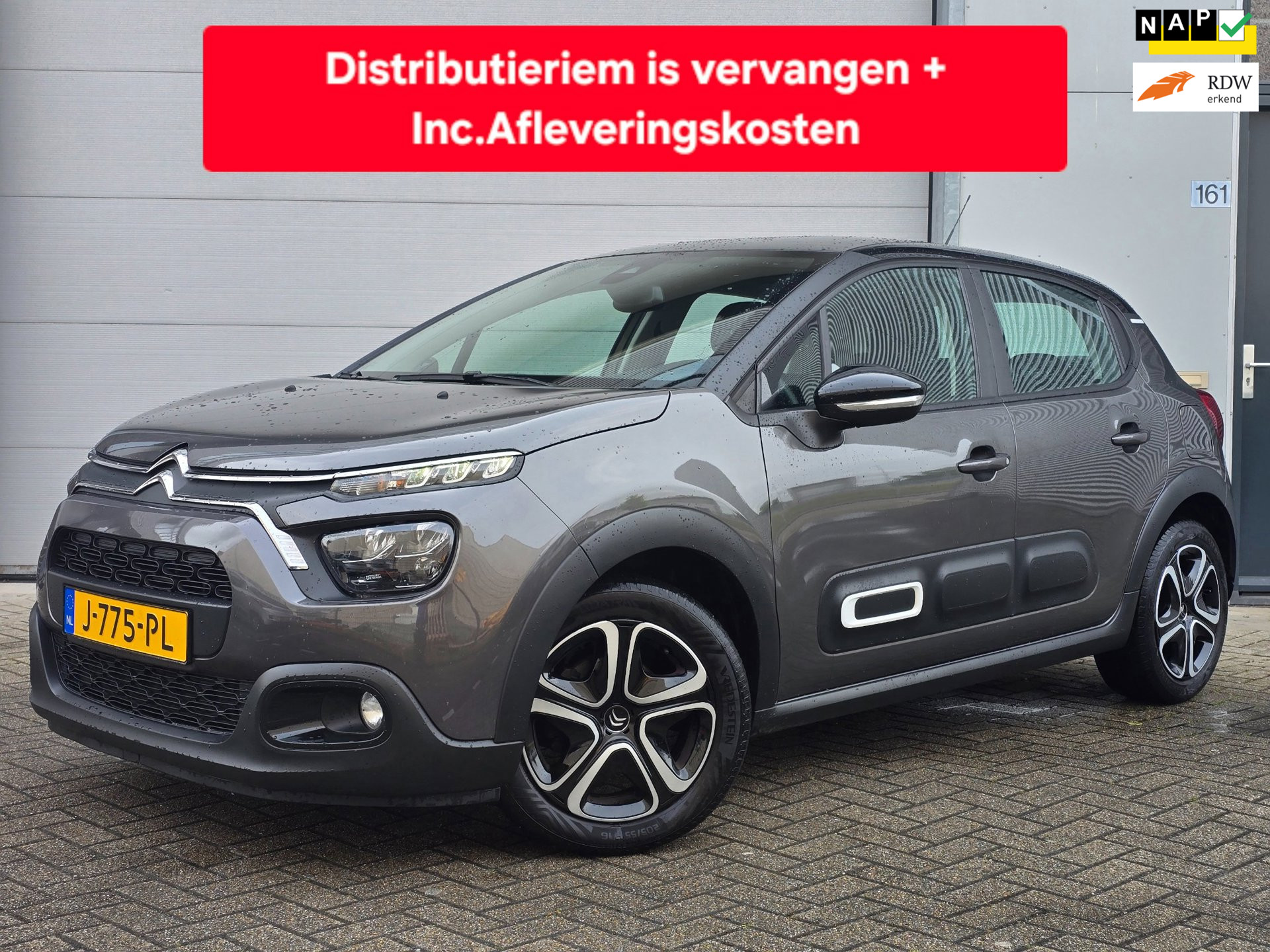 Citroen C3 1.2 PureTech Feel|Distrubitie VV|BTW auto|Parkeersensor 2020 - voorkant