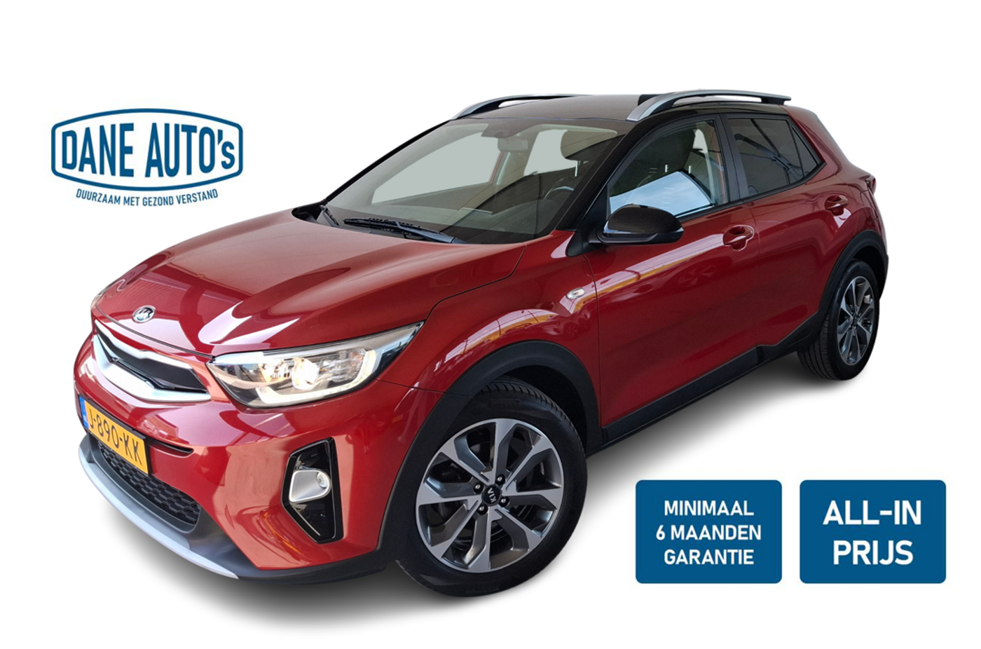 Kia Stonic 1.0 T-GDi Sports Edition | PARK. SENSOREN - RIJKLAARPRIJS 2020 - voorkant