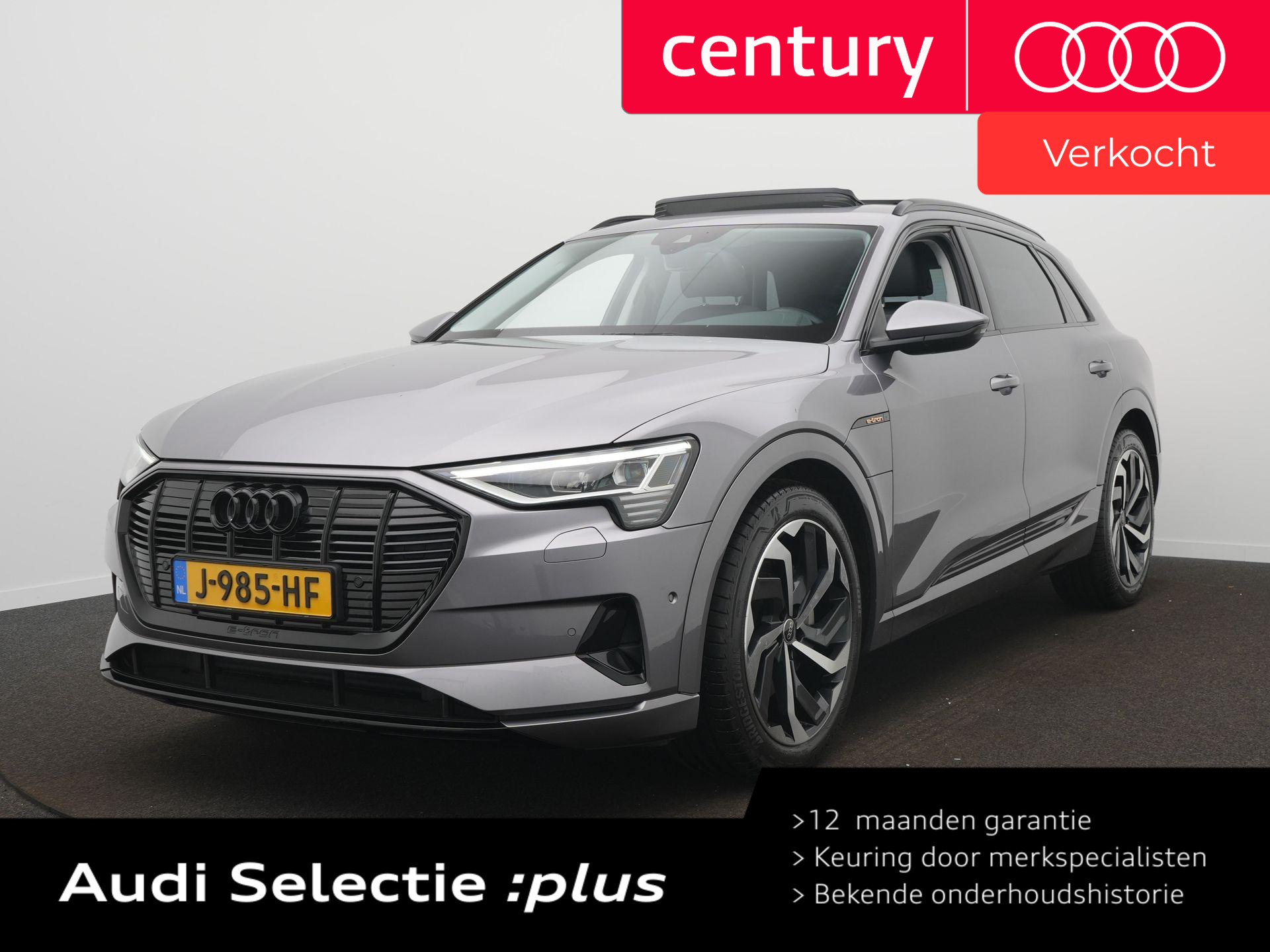 Audi E-tron e-tron 50 quattro Launch edition plus 71 kWh 2020 - voorkant