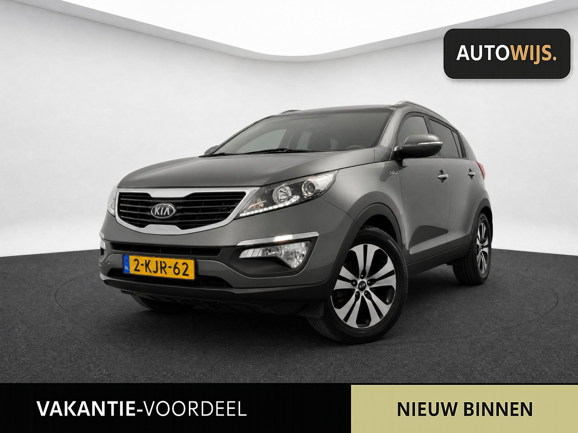 Kia SLS 2.0 aut. X-clusive 4WD | Leder, Trekhaak 2010 - voorkant
