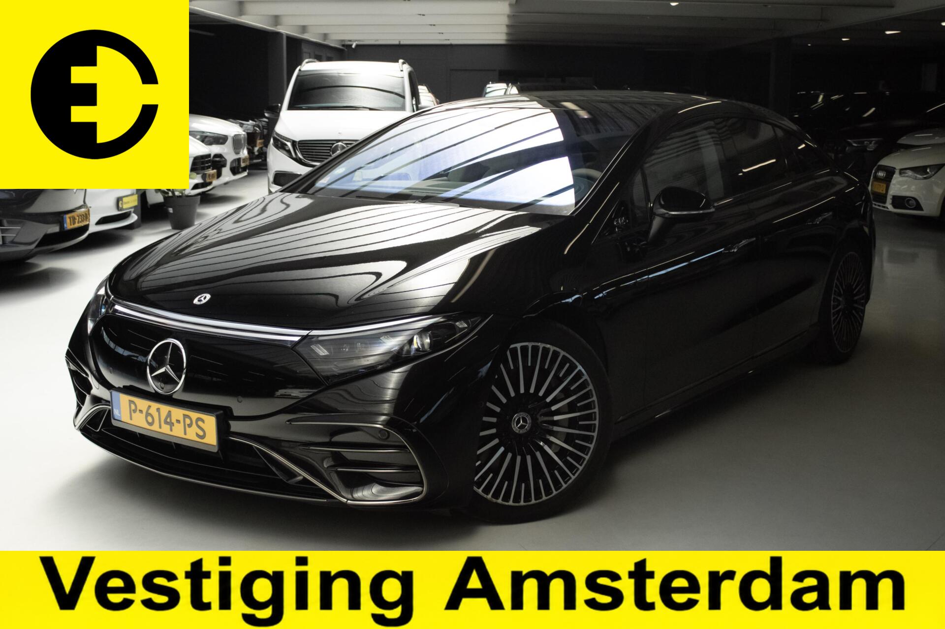 Mercedes-Benz Eqs 580 4Matic 580 4MATIC AMG Line 108 kWh | Stoelverkoeling | Schuif/kanteldak | Incl.BTW 2022 - voorkant