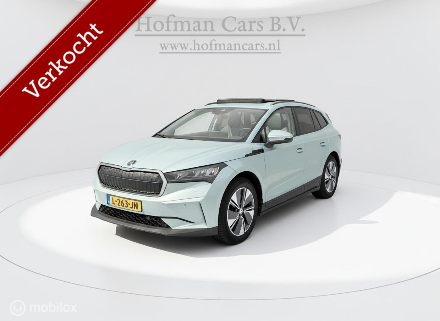 Skoda Enyaq 60 60 2021 - voorkant