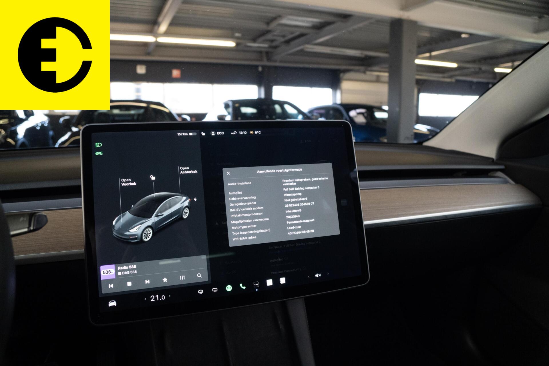 Foto van Tesla Model 3