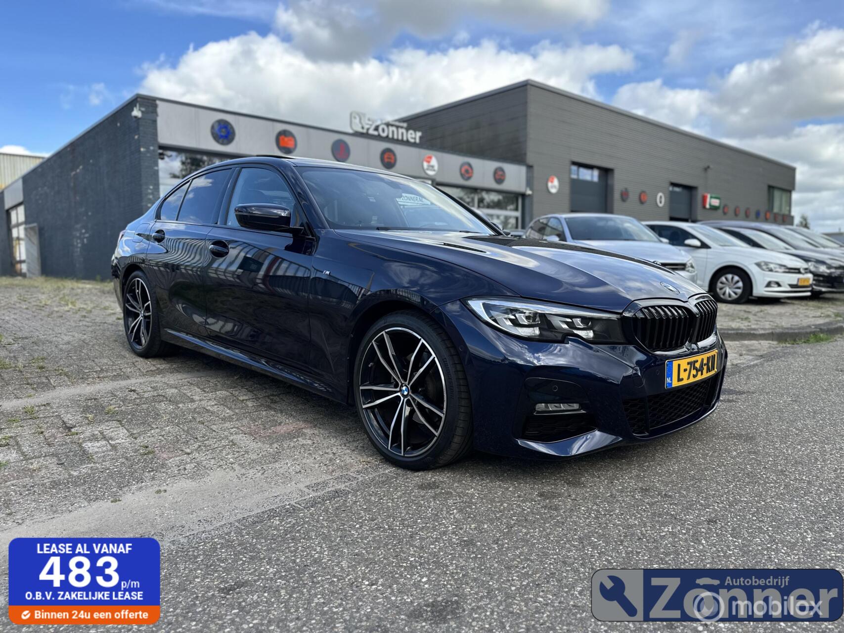BMW 320i M-sport 320i High Executive 2021 - voorkant