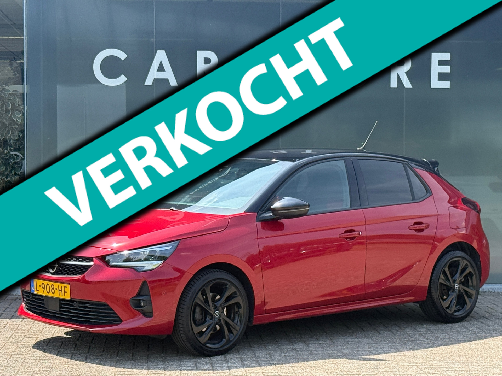Opel Corsa 1.2 131PK AUT GS Line Carplay|Camera|PDC|Dealer Onderhouden 2021 - voorkant