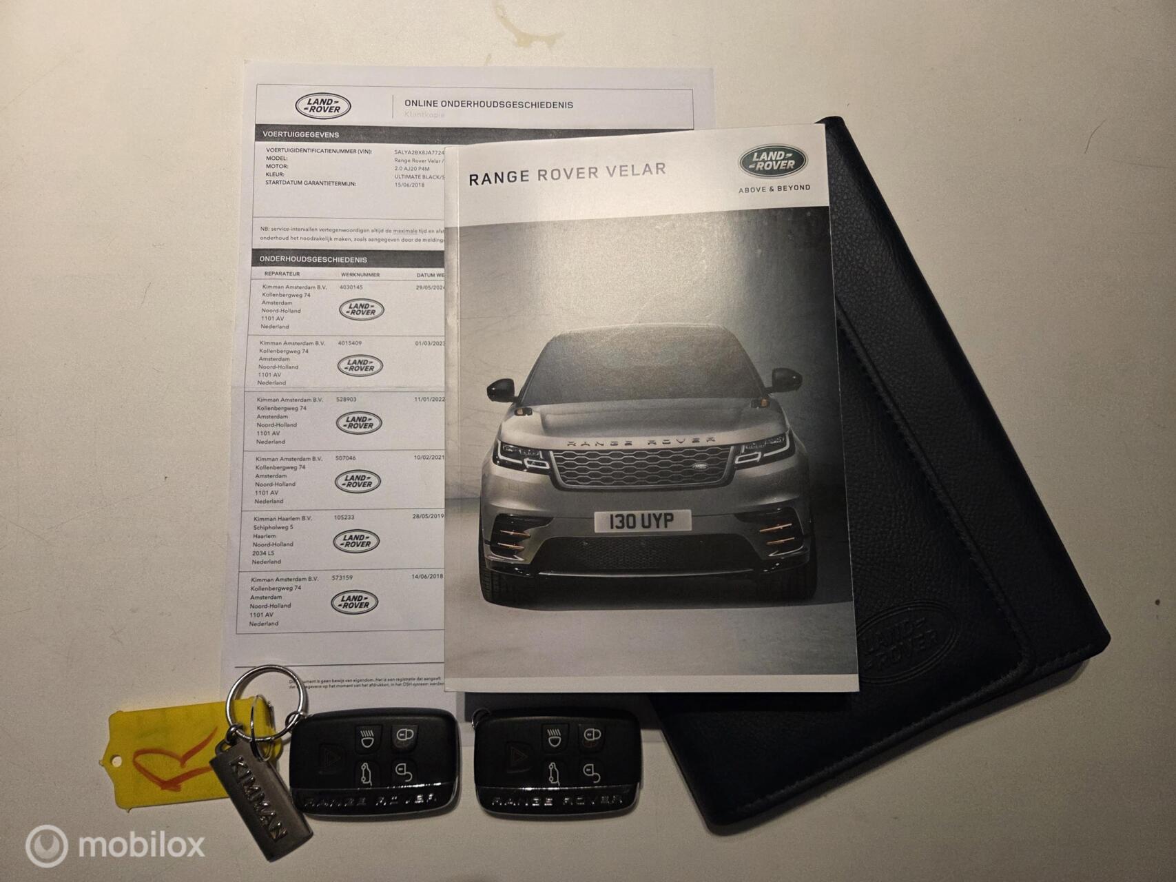 Foto van Land Rover Range Rover Velar