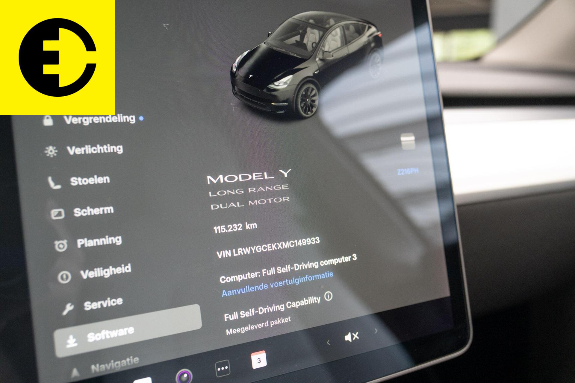 Foto van Tesla Model Y