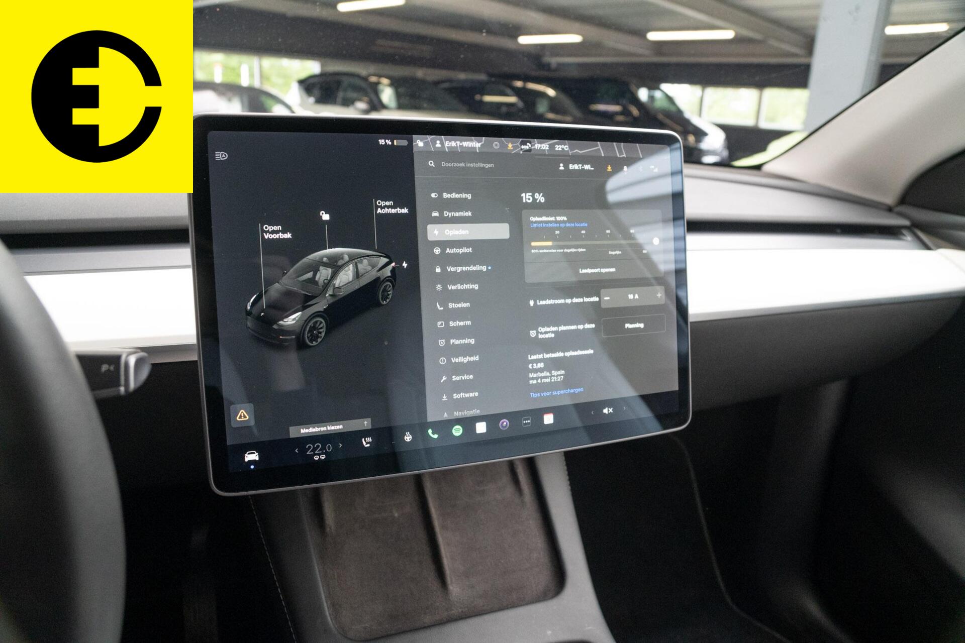 Foto van Tesla Model Y