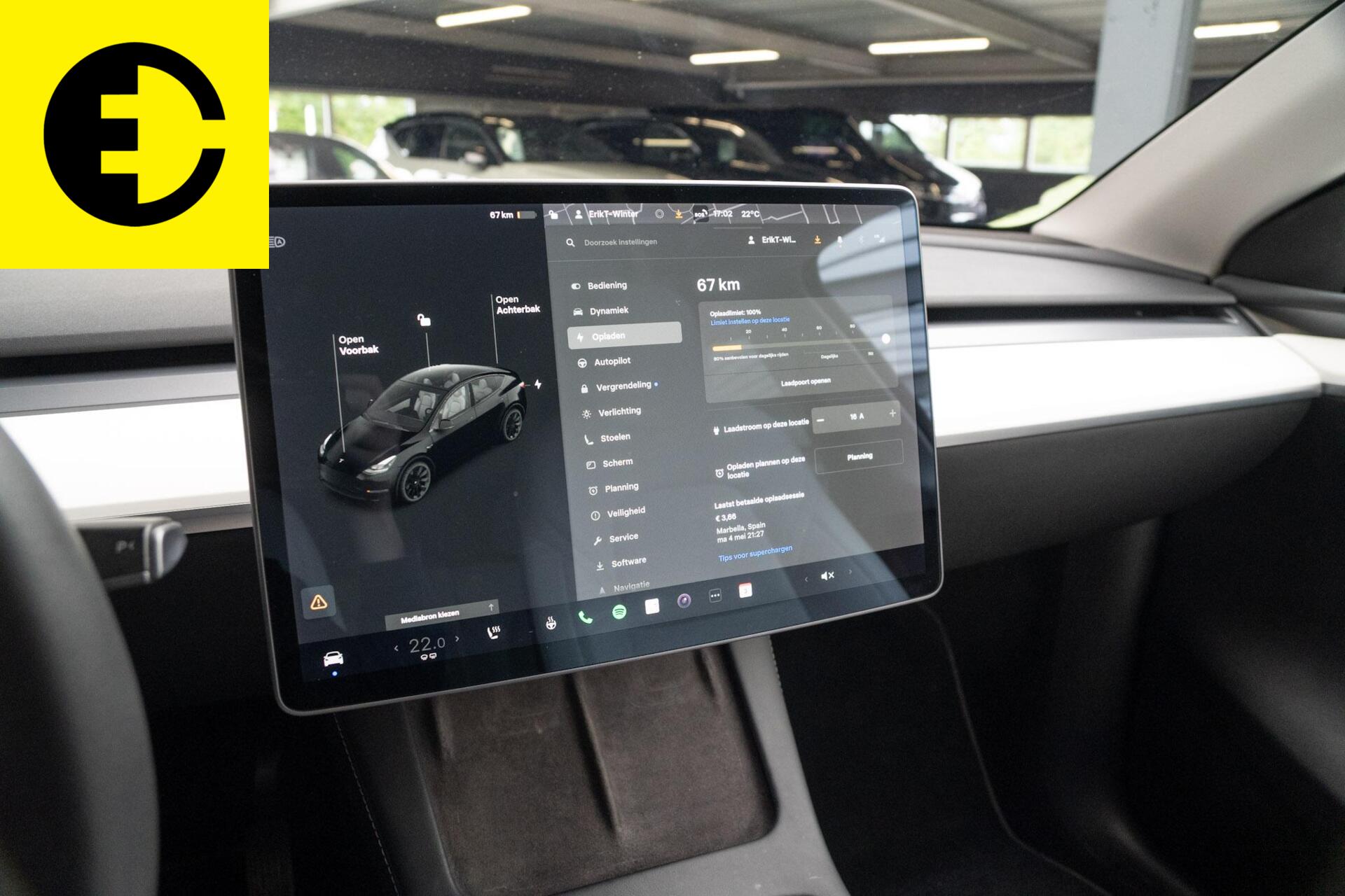 Foto van Tesla Model Y