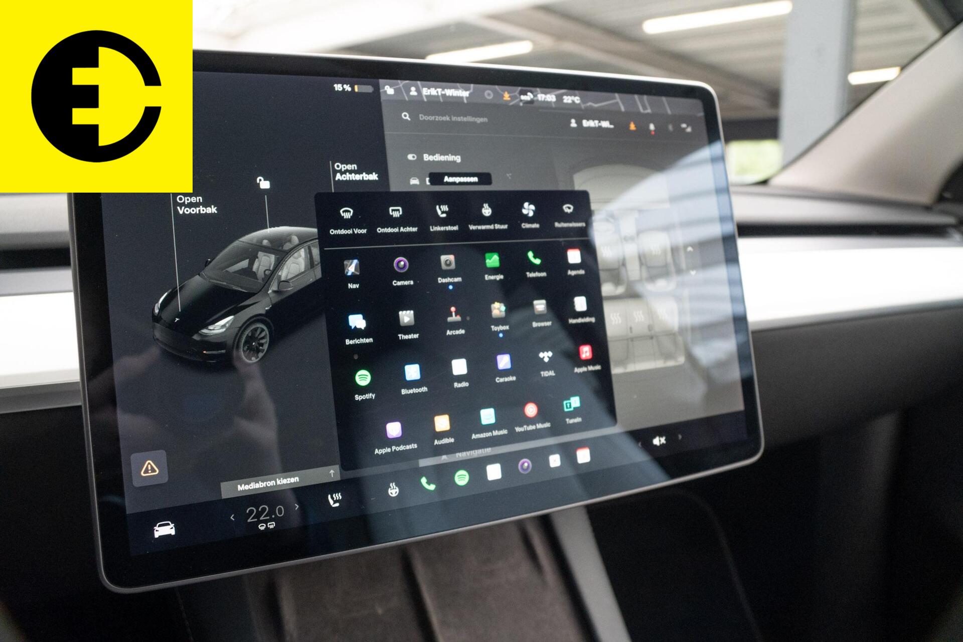 Foto van Tesla Model Y