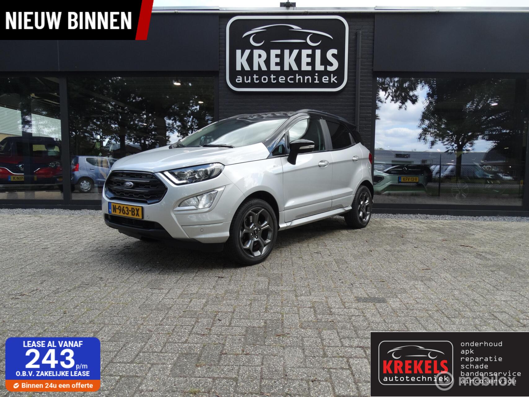 Ford Ecosport 1.0 EcoBoost ST-Line | Camera | Navigatie 2019 - voorkant