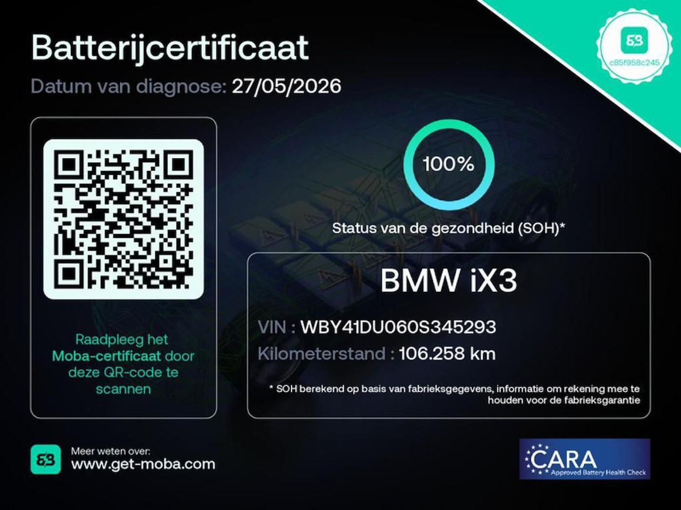 Foto van BMW Ix3