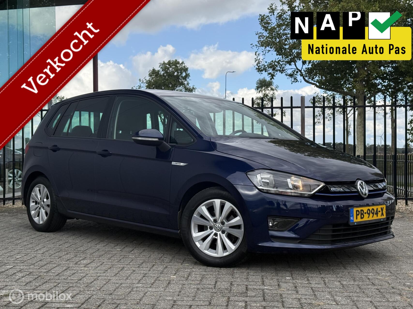 Volkswagen Golf Sportsvan 1.0 TSI | Airco | Lage KM | Beurt 2017 - voorkant