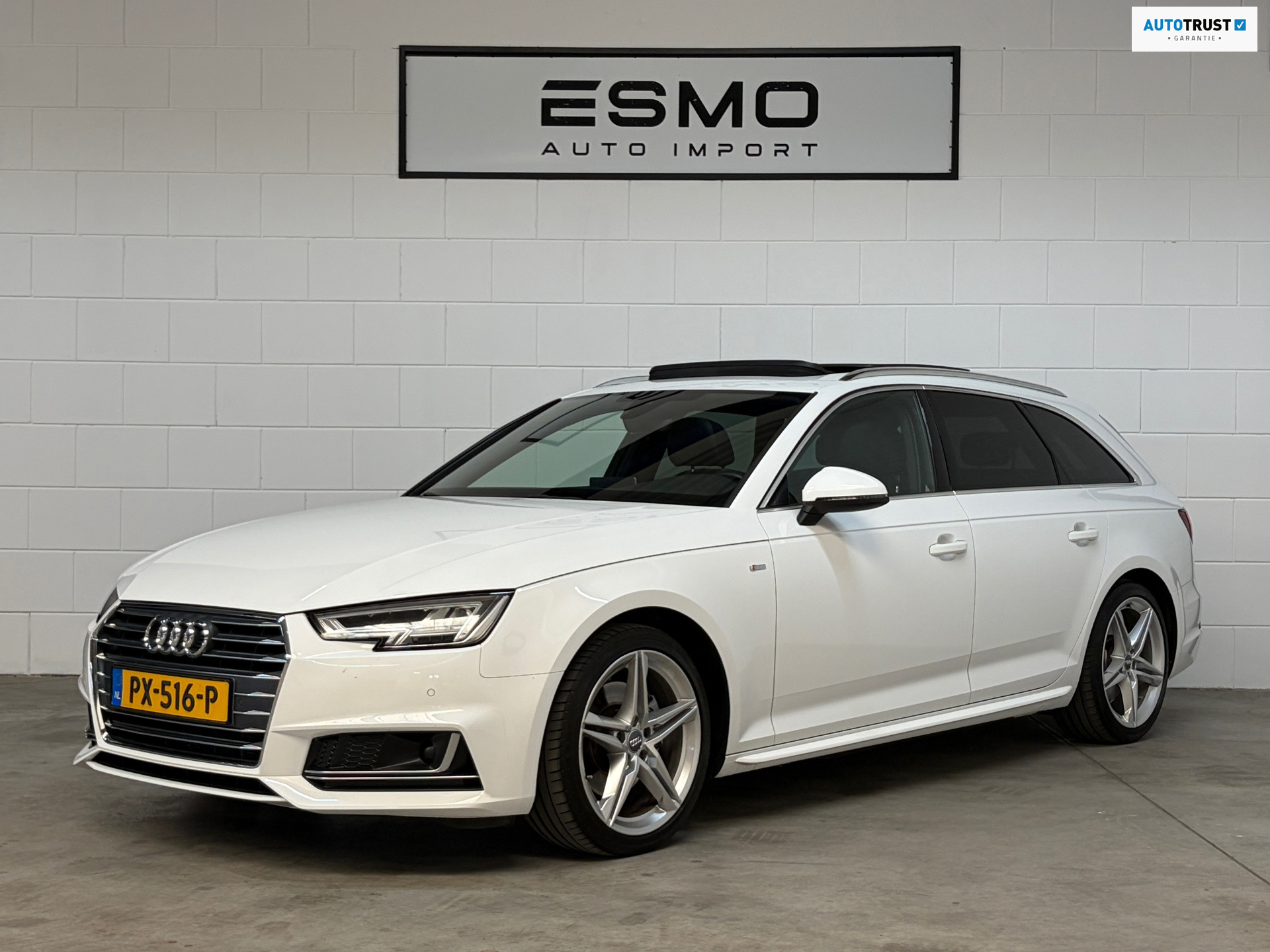 Audi A4 Avant 1.4 TFSI Sport S-line edition Panoramadak ACC Camera Trekhaak 2017 - voorkant
